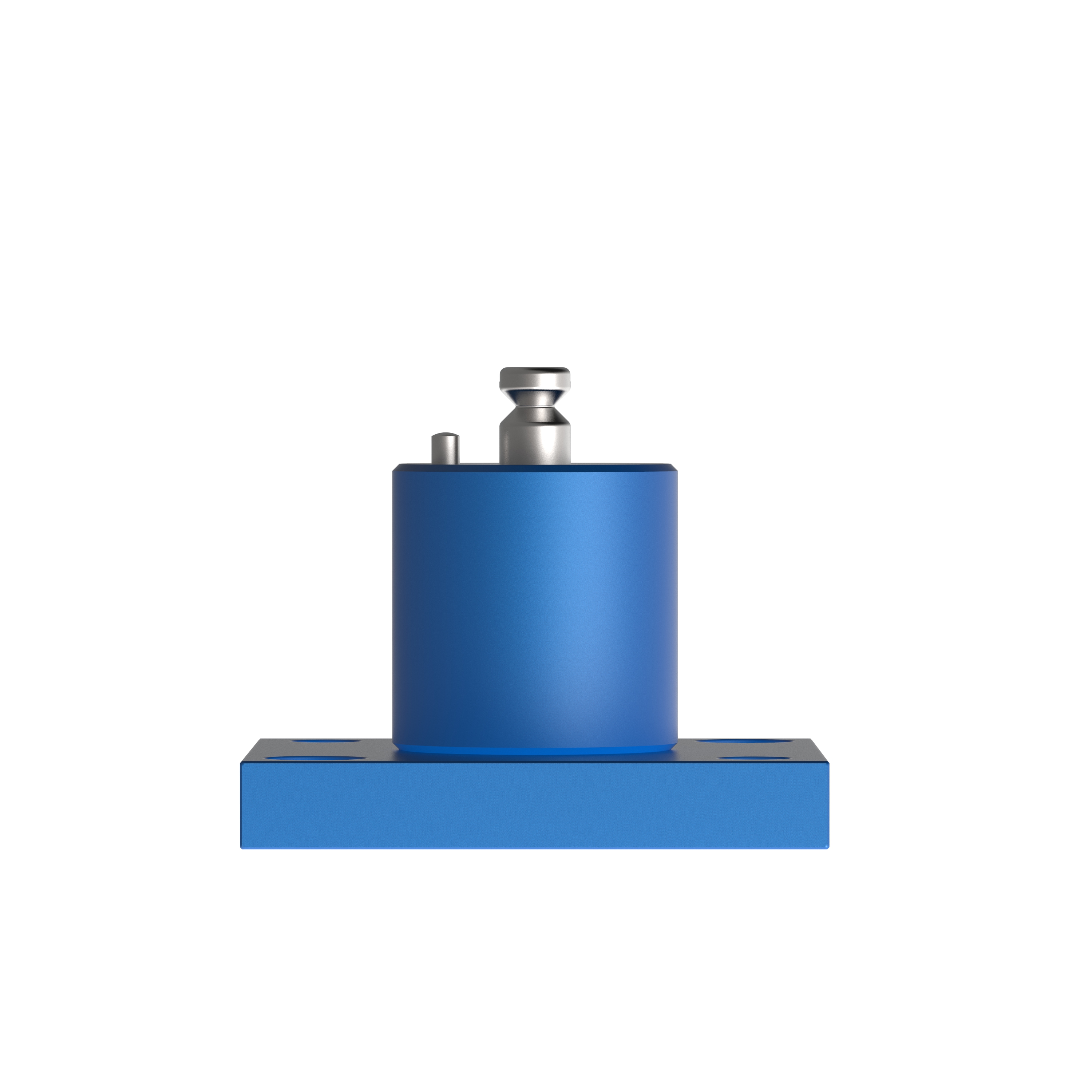 ALUMESS.basic Grundplatte für Anschlussbolzen von rechts