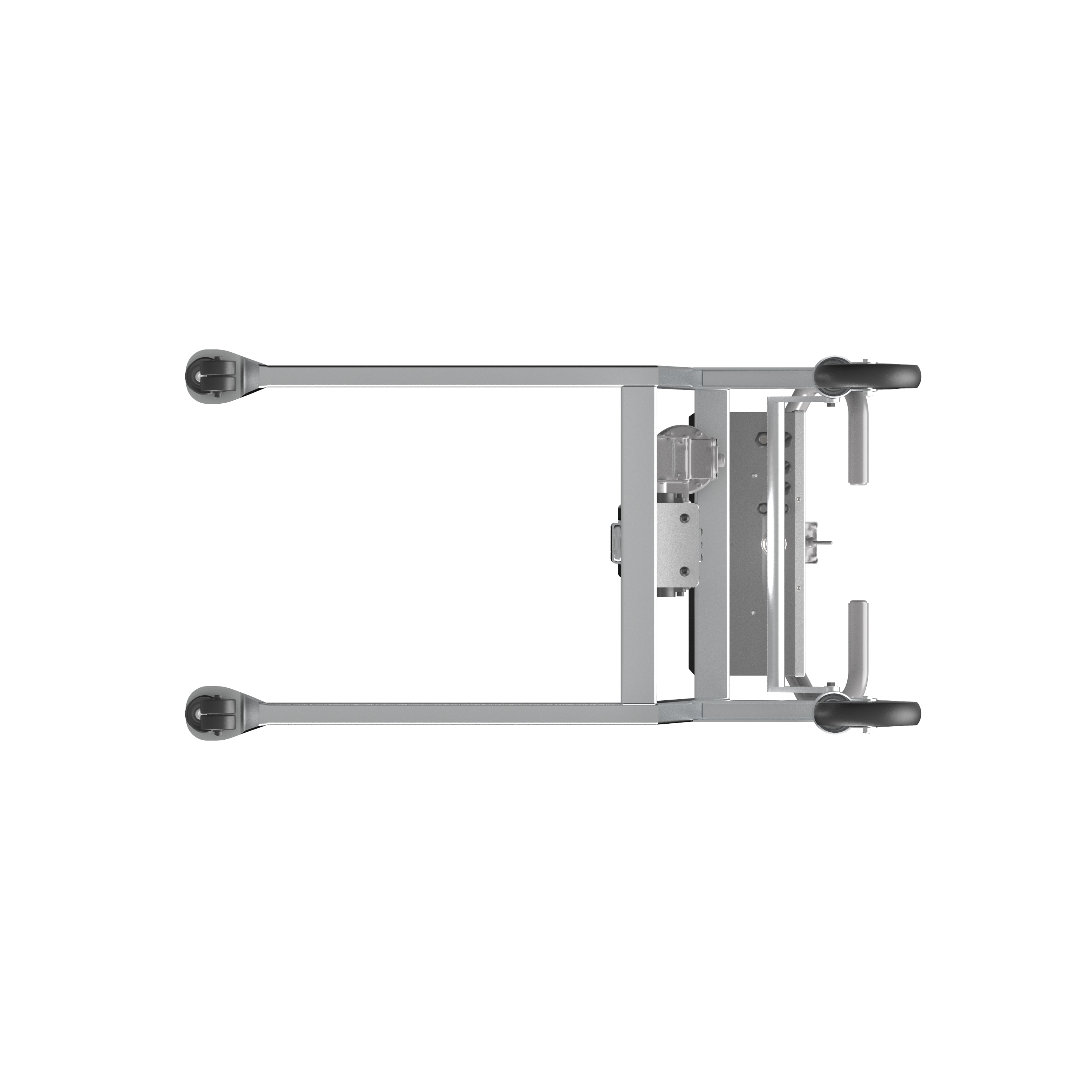 Fahrbarer Palettenlift von unten