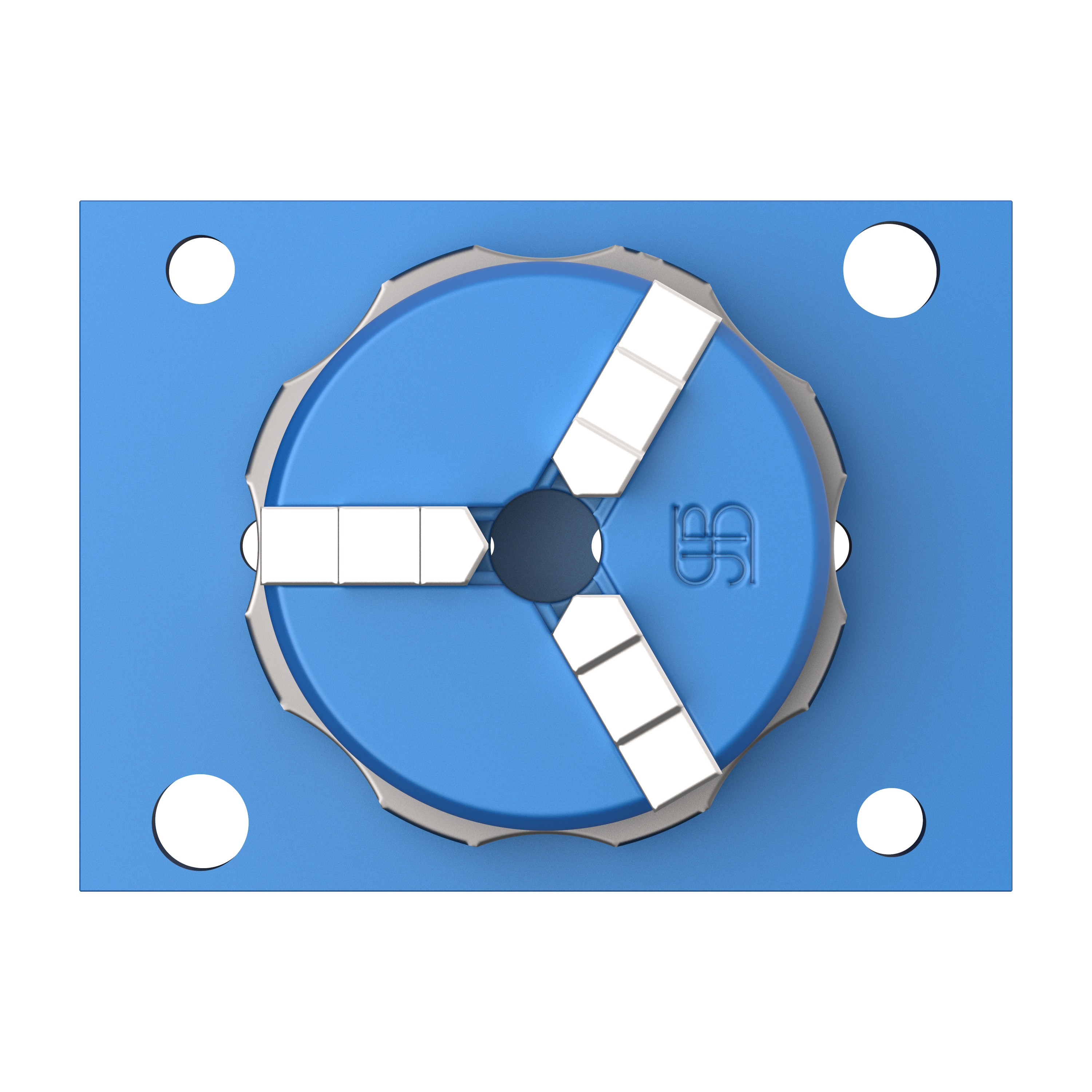 ALUMESS.maxx Satz Spannfutter 80 von oben