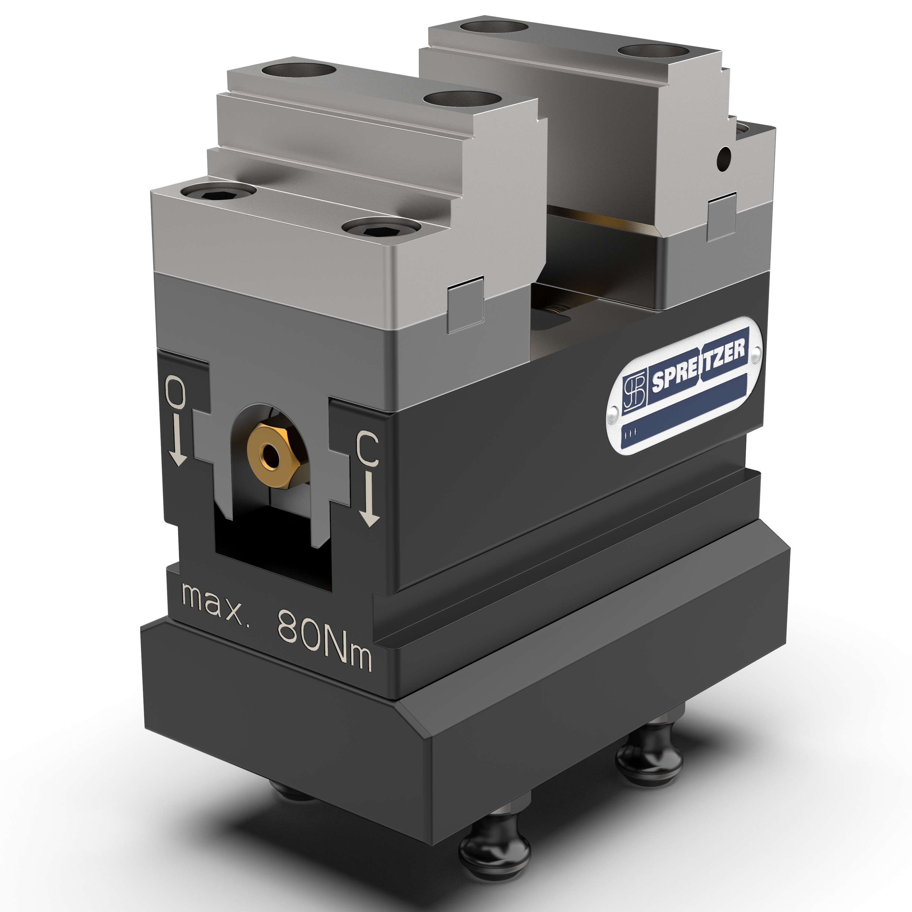4-fach Spanneinheit ZPS 52 mit Zentrischspanner MZU 120-60
