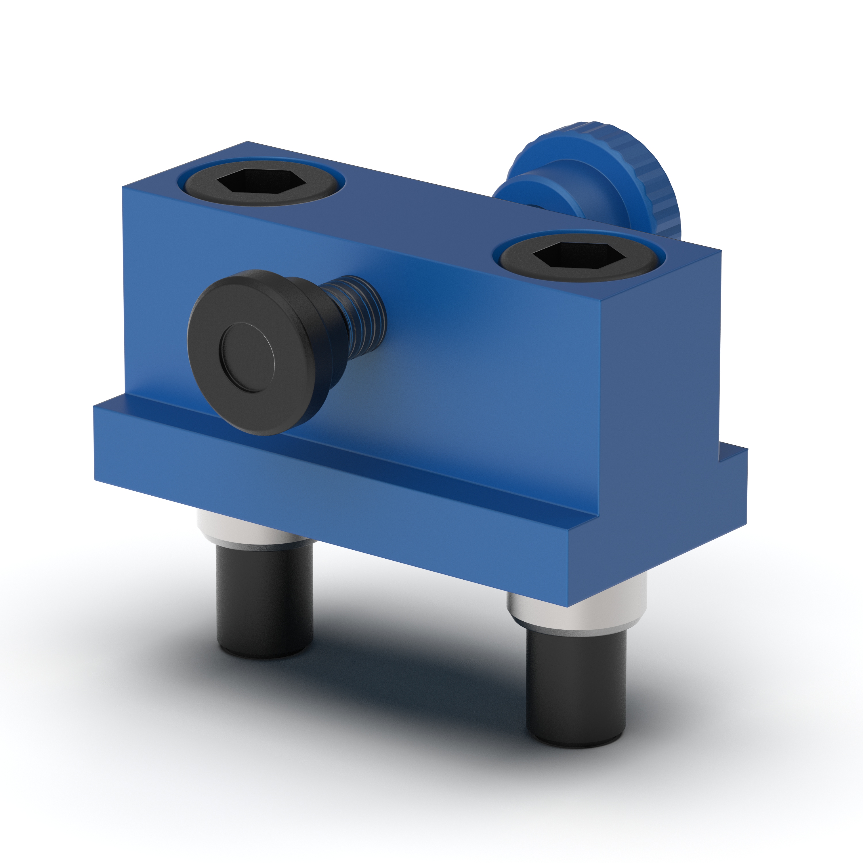 ALUMESS.maxx Spannblock für Basisplatte und Aufnahmeplatte