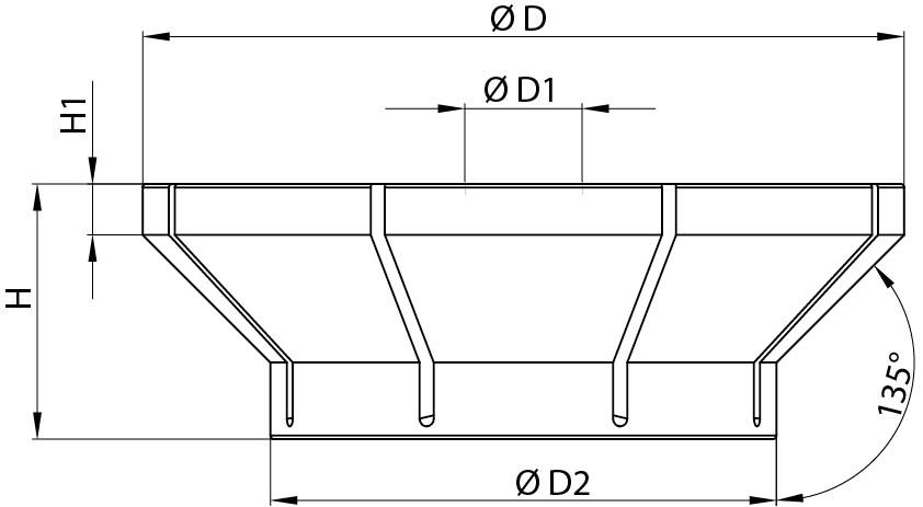 Planzeichnung Spannzange MK Nr. B900501187