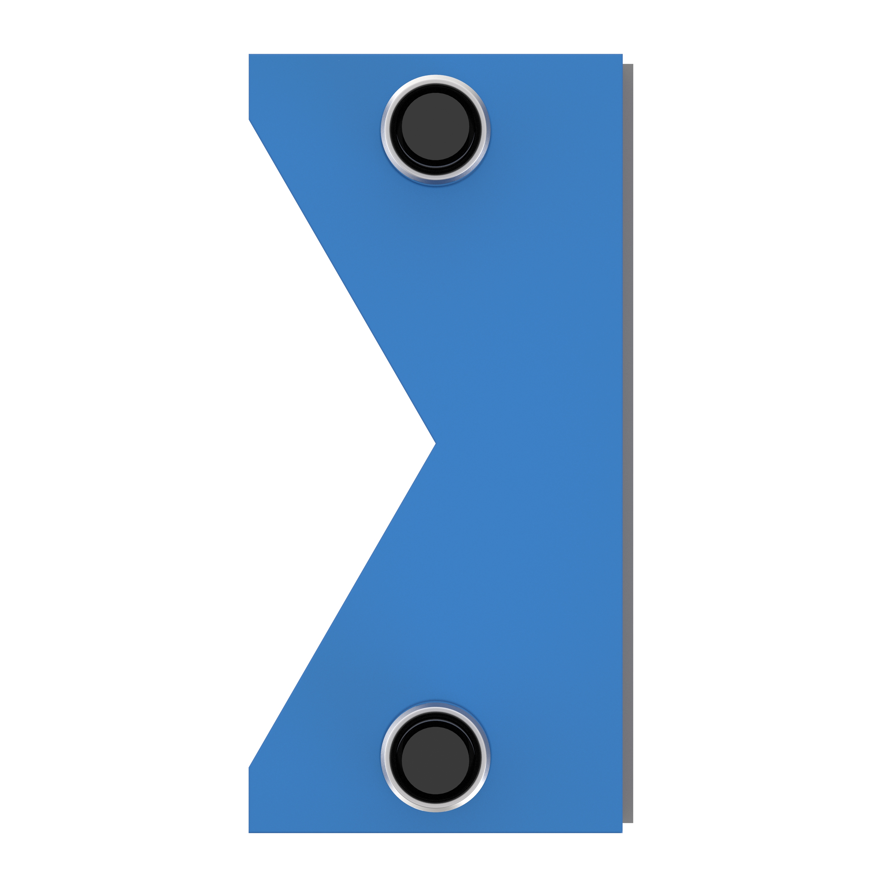 Festblock mit 120° Prisma von unten