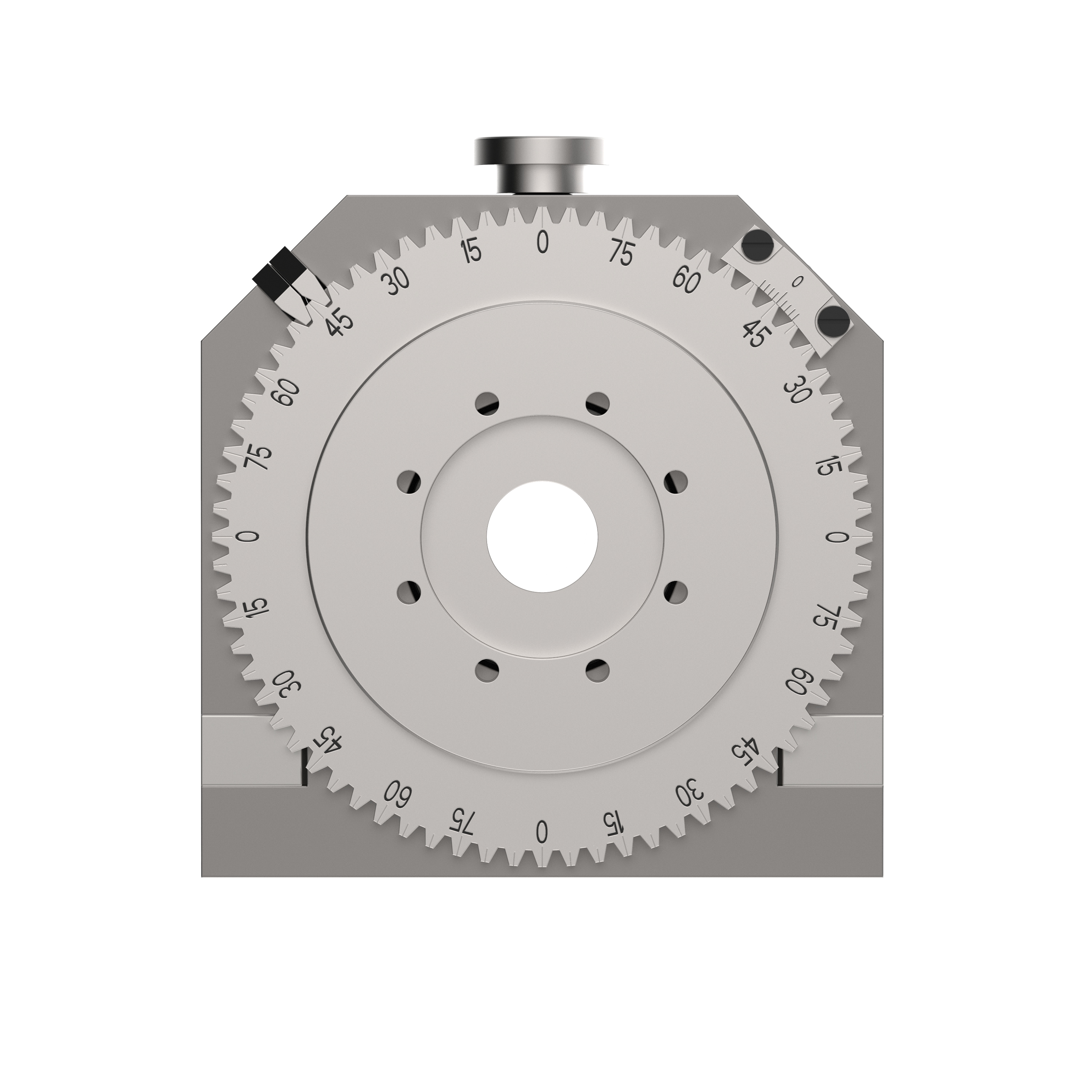 Direktteilapparat mit Planscheibe von links