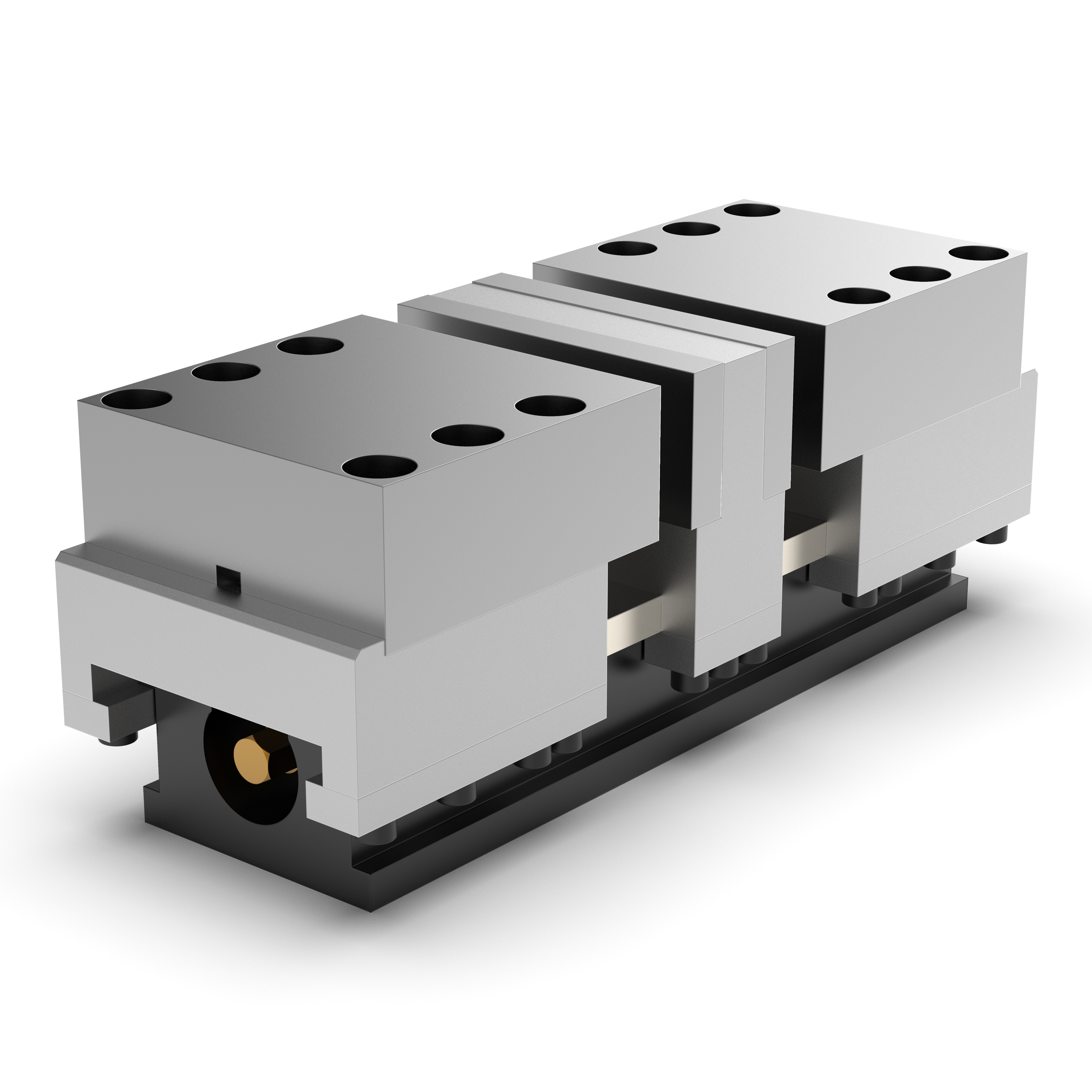 Mechanischer Doppelspanner MDS 260-100 mit Blockspannbacken 