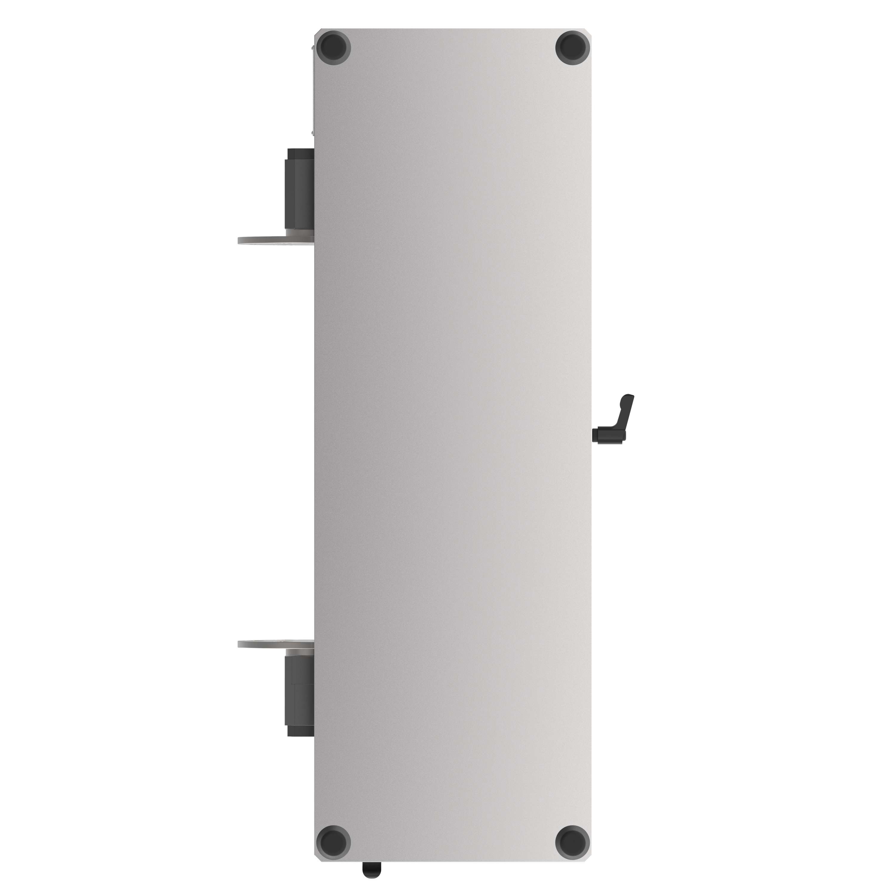 Rundlaufprüfgerät RPGR 600 mit Abrollböcken von unten