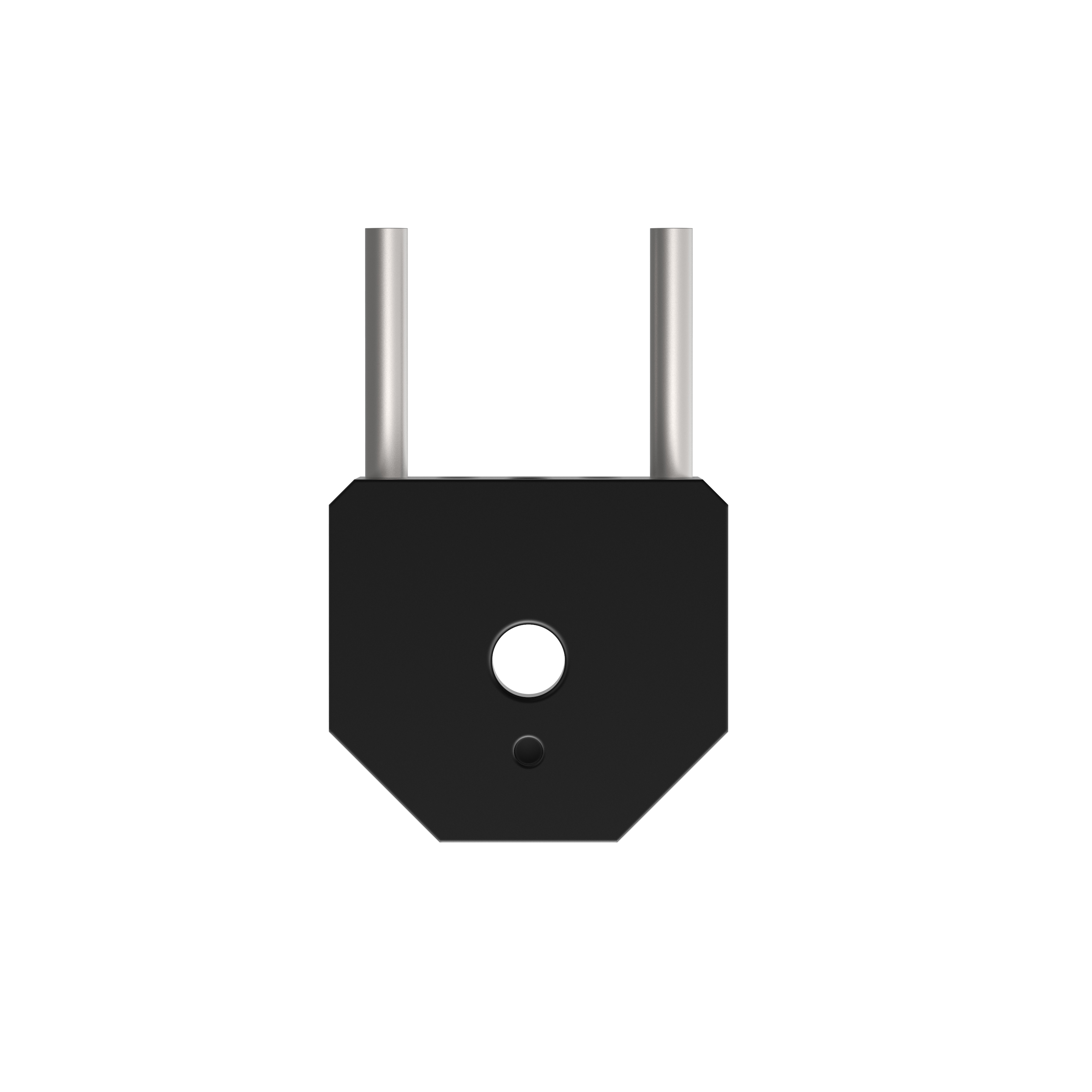 ALUMESS.basic Spannbacken mit Aufnahmestiften von rechts