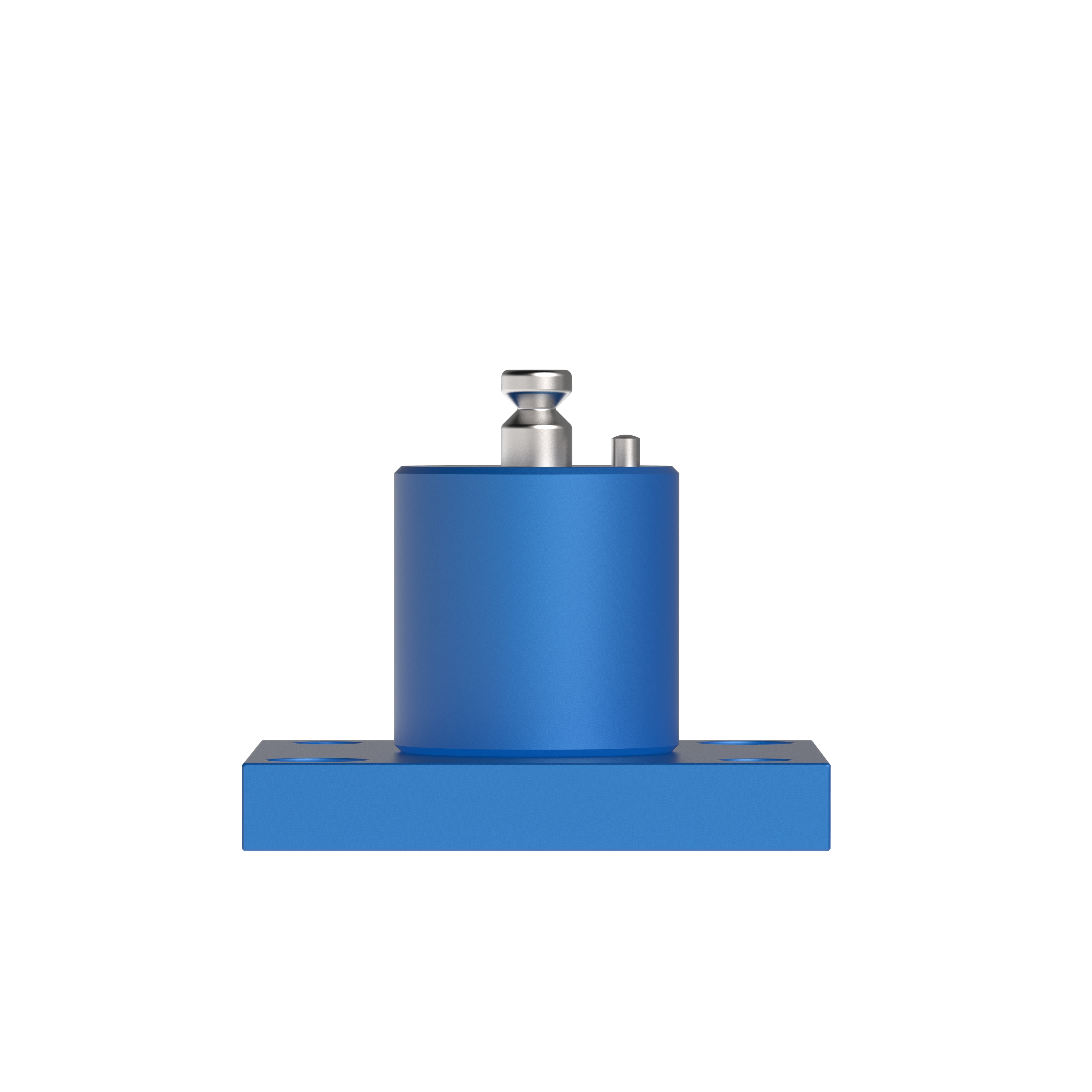 ALUMESS.basic Grundplatte für Anschlussbolzen von links