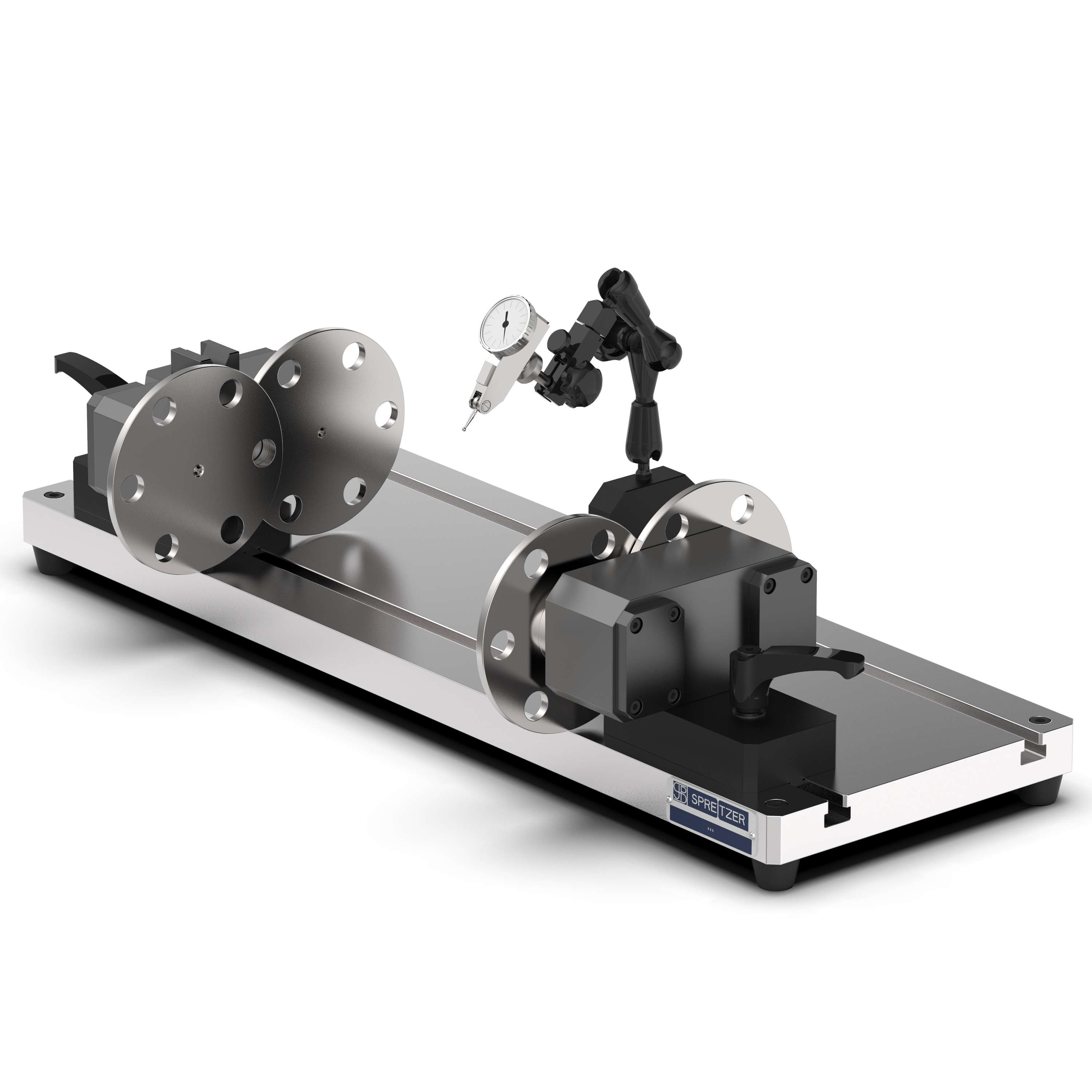 Rundlaufprüfgerät RPGR 600 mit Abrollböcken