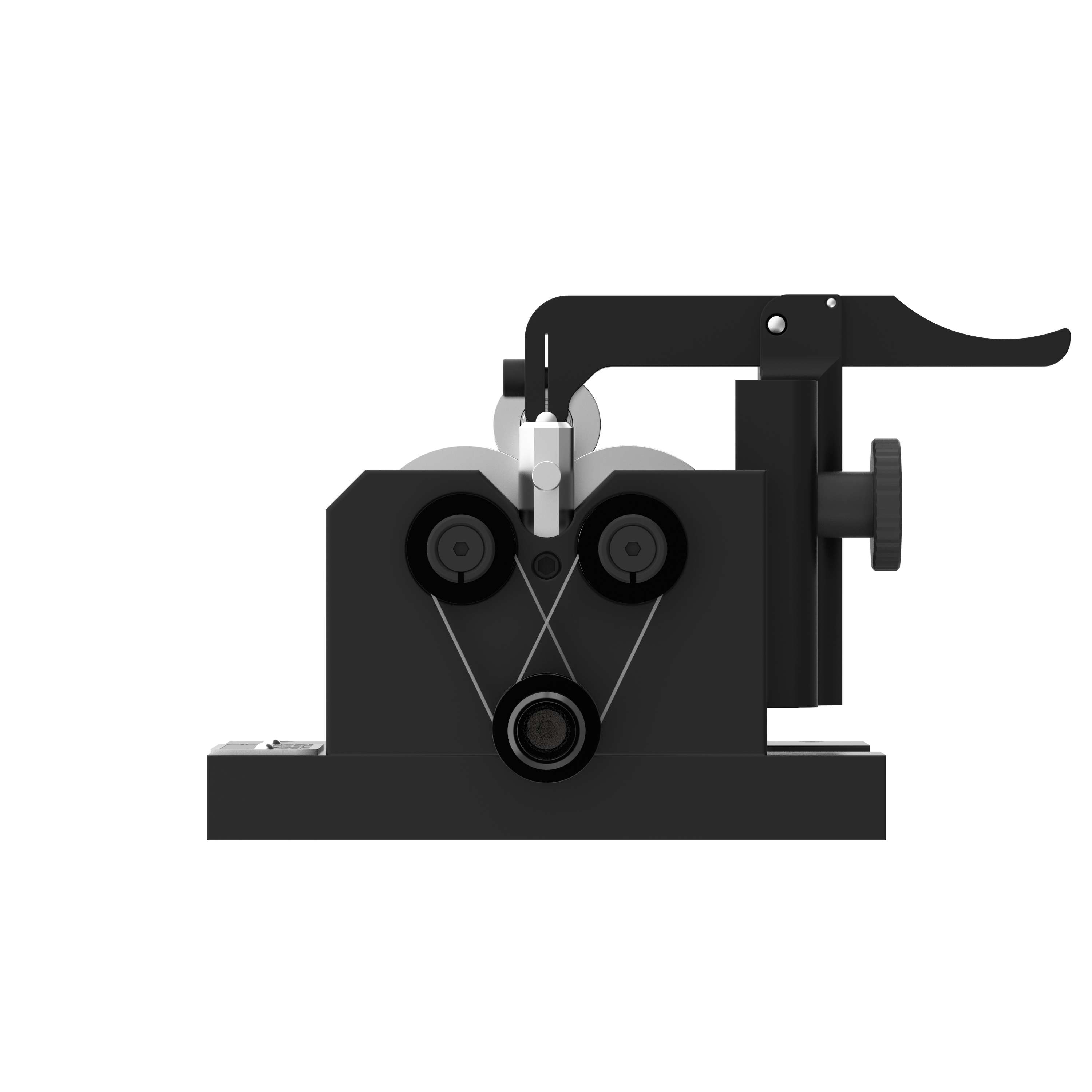 Rundlaufprüfgerät RPG 0820 mini Rückansicht