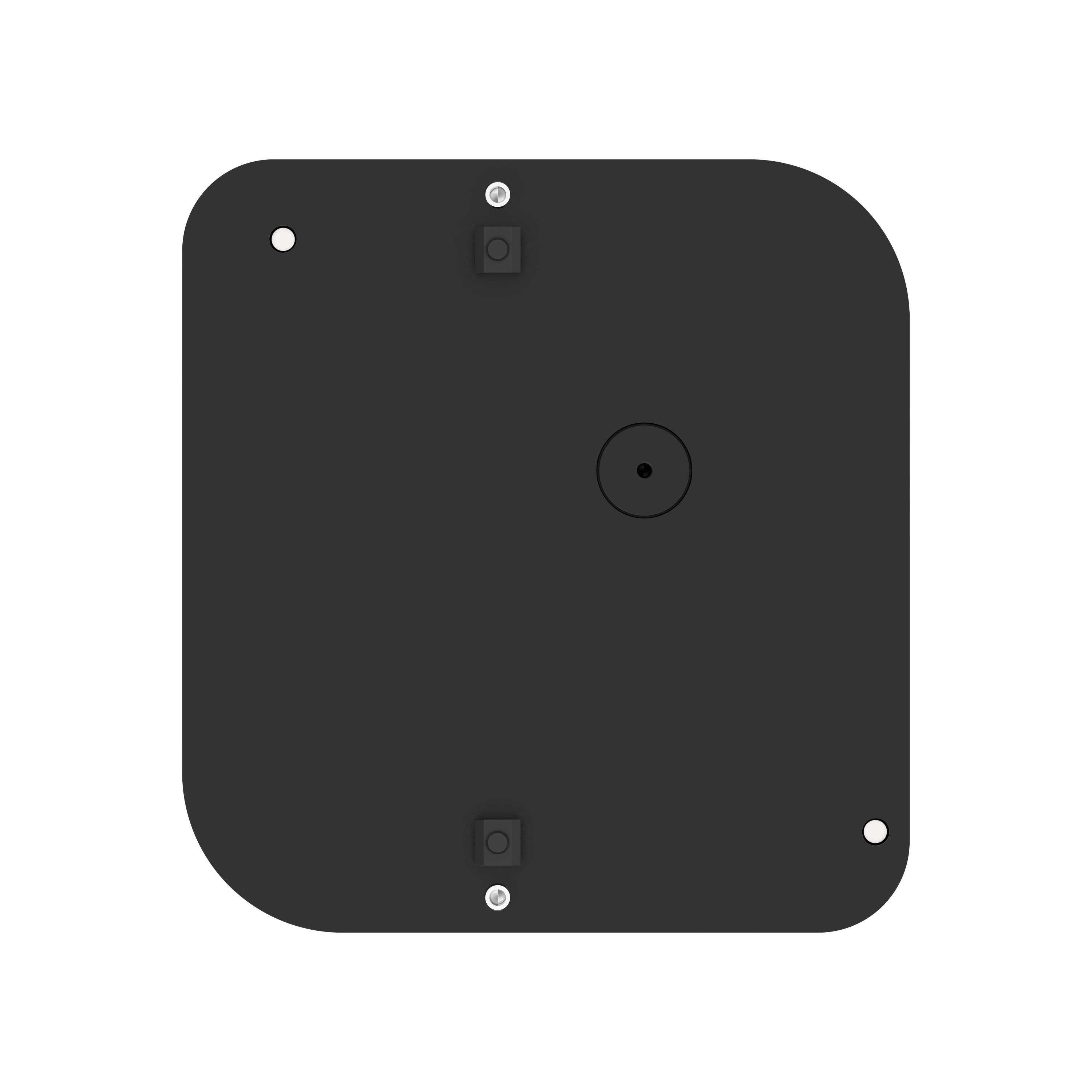 Drehplatte für Rundlaufprüfgerät RPG mini von unten