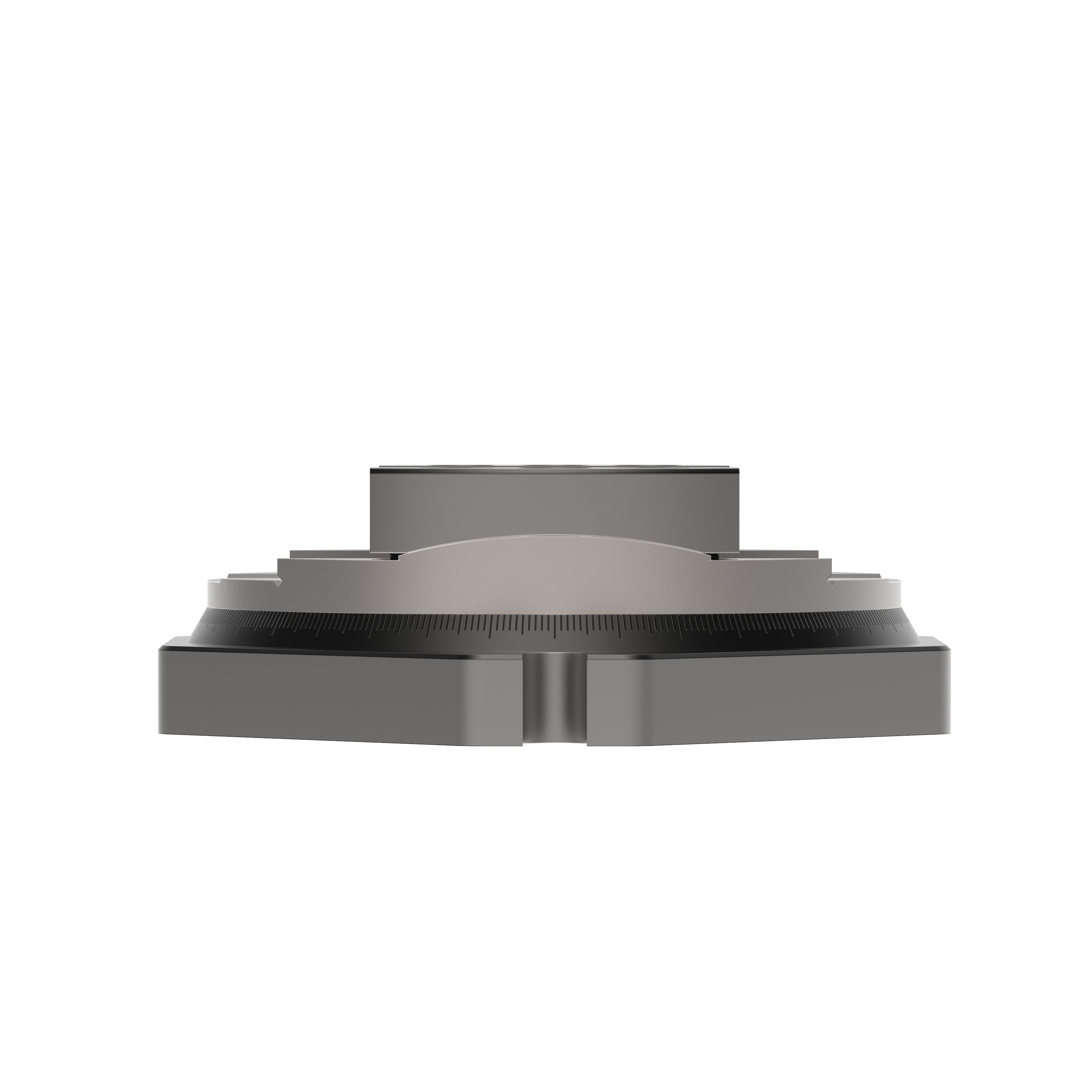 Drehplatte für Niederzugschraubstock EHS von links