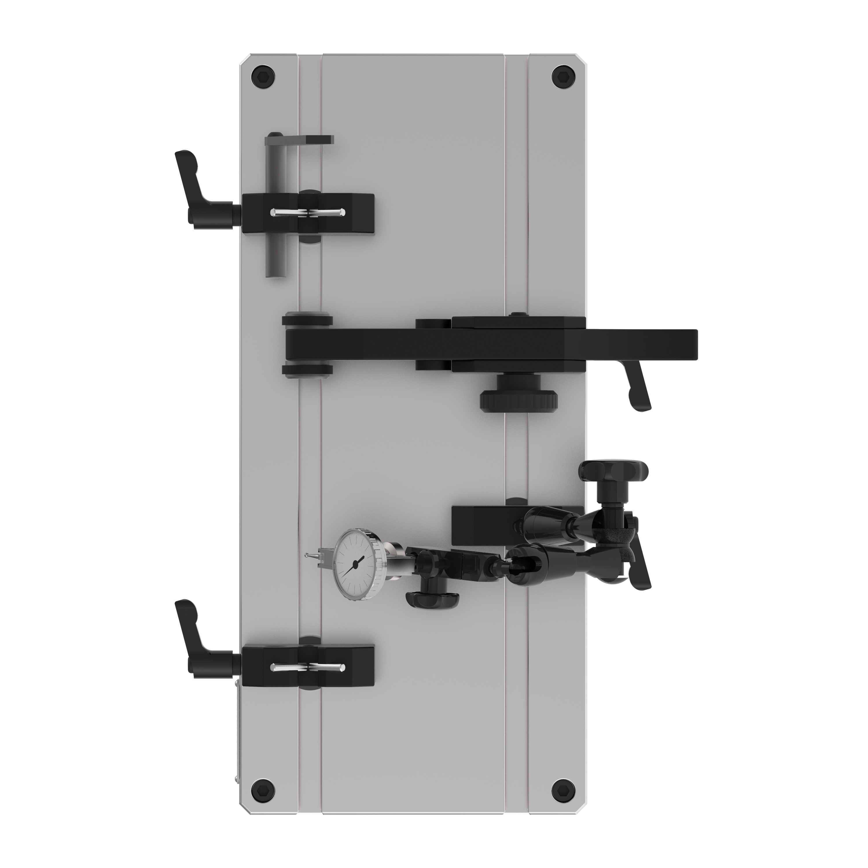 Rundlaufprüfgerät RPGP mit Auflageprismen