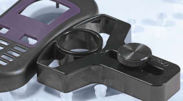 Aufbaubeispiel ALUMESS.optic Kunststoff-Andrücker auf Palette