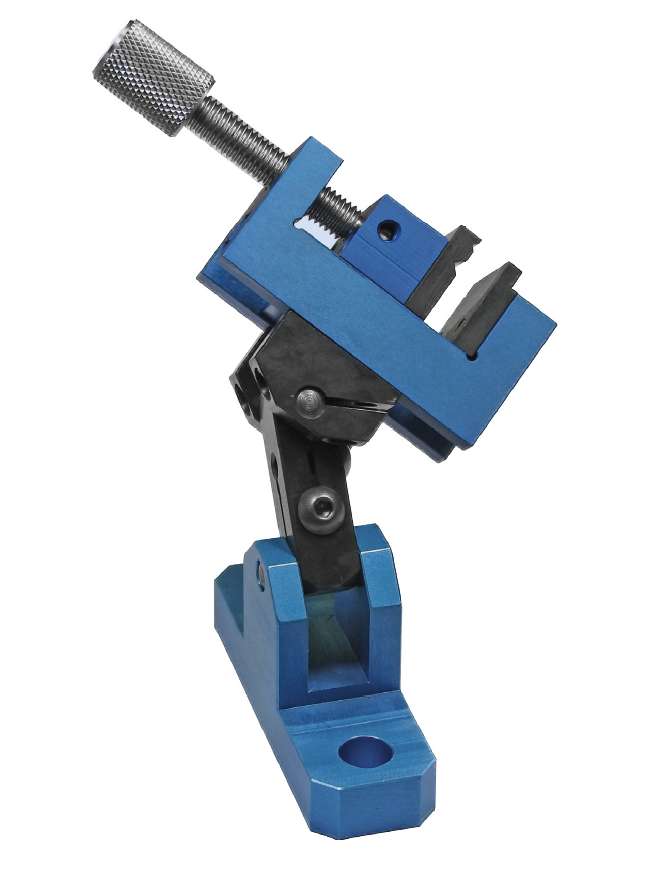 ALUMESS.maxx Gelenkfuß mit Spindelschraubstock SP 25 AL