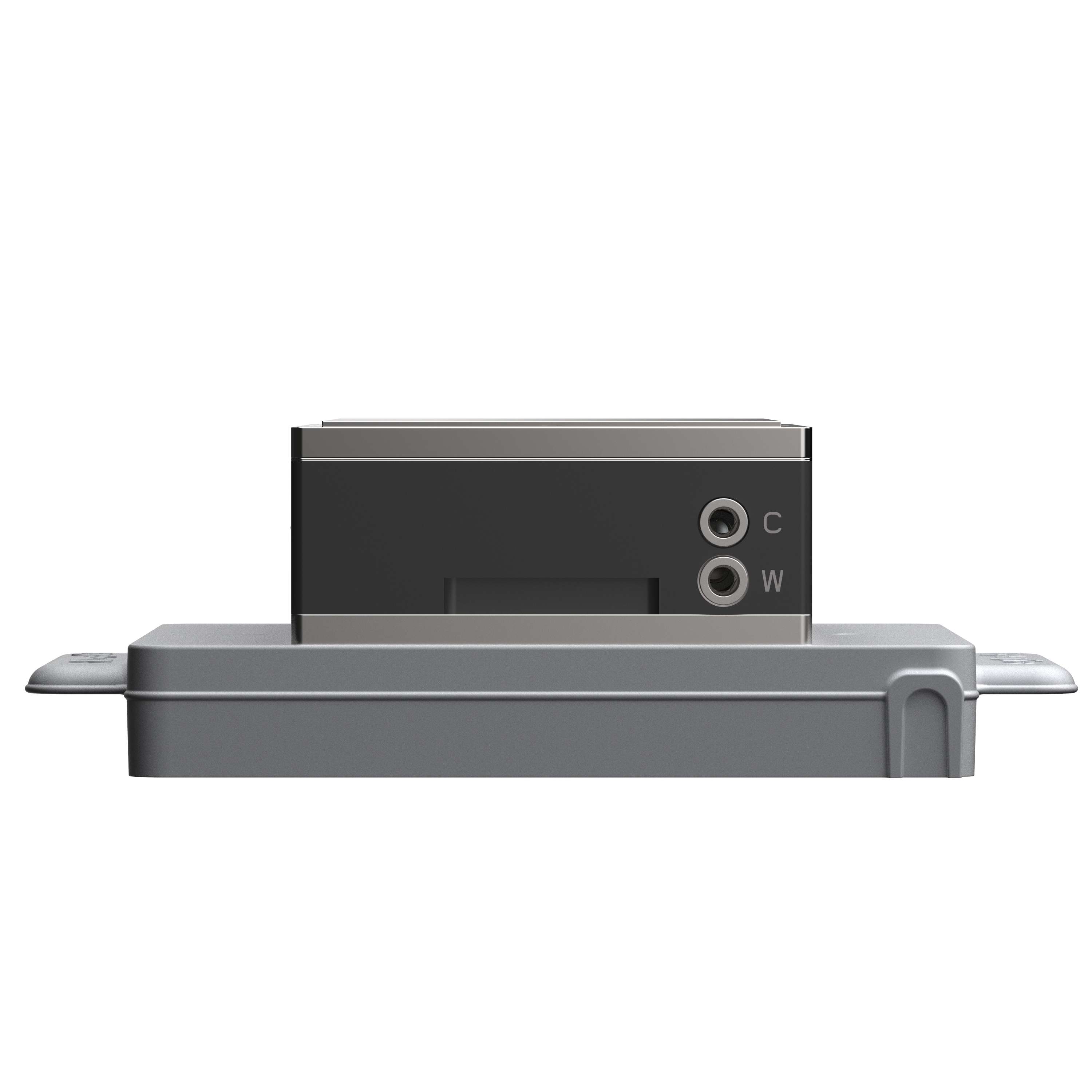 Gefrierspannplatte SPGF auf Dynafix Referenzsystem von links