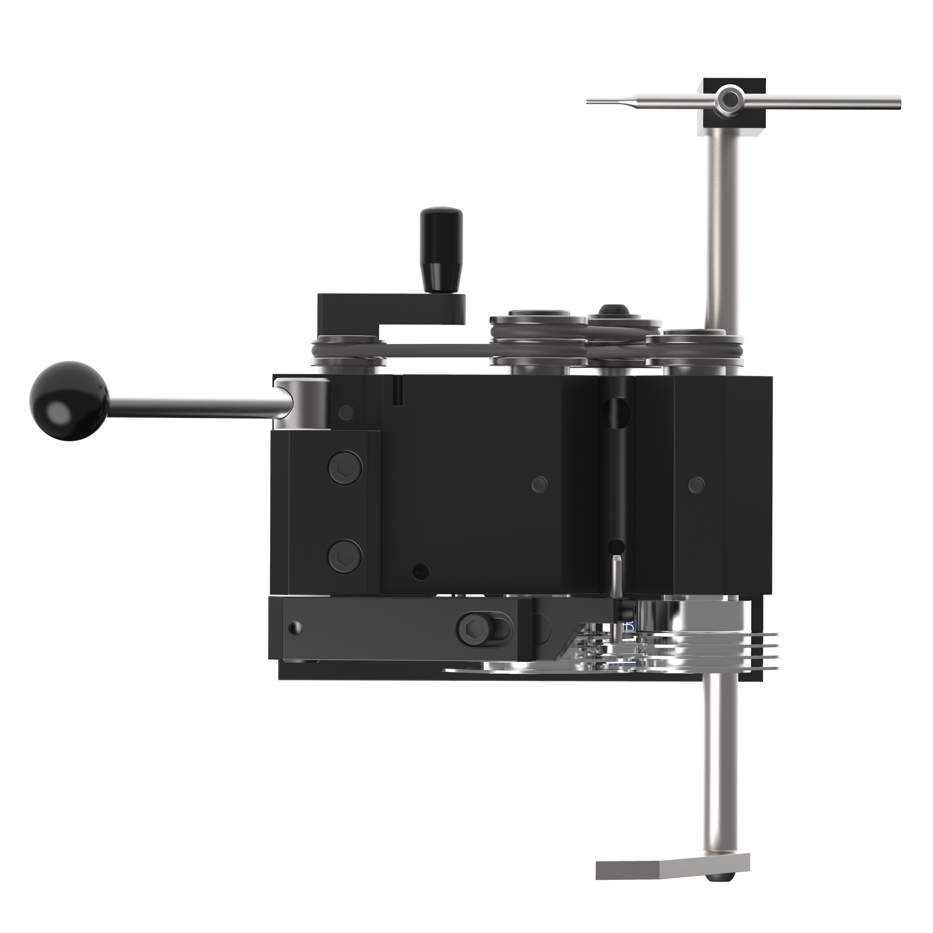 Stempelrundschleifgerät von oben
