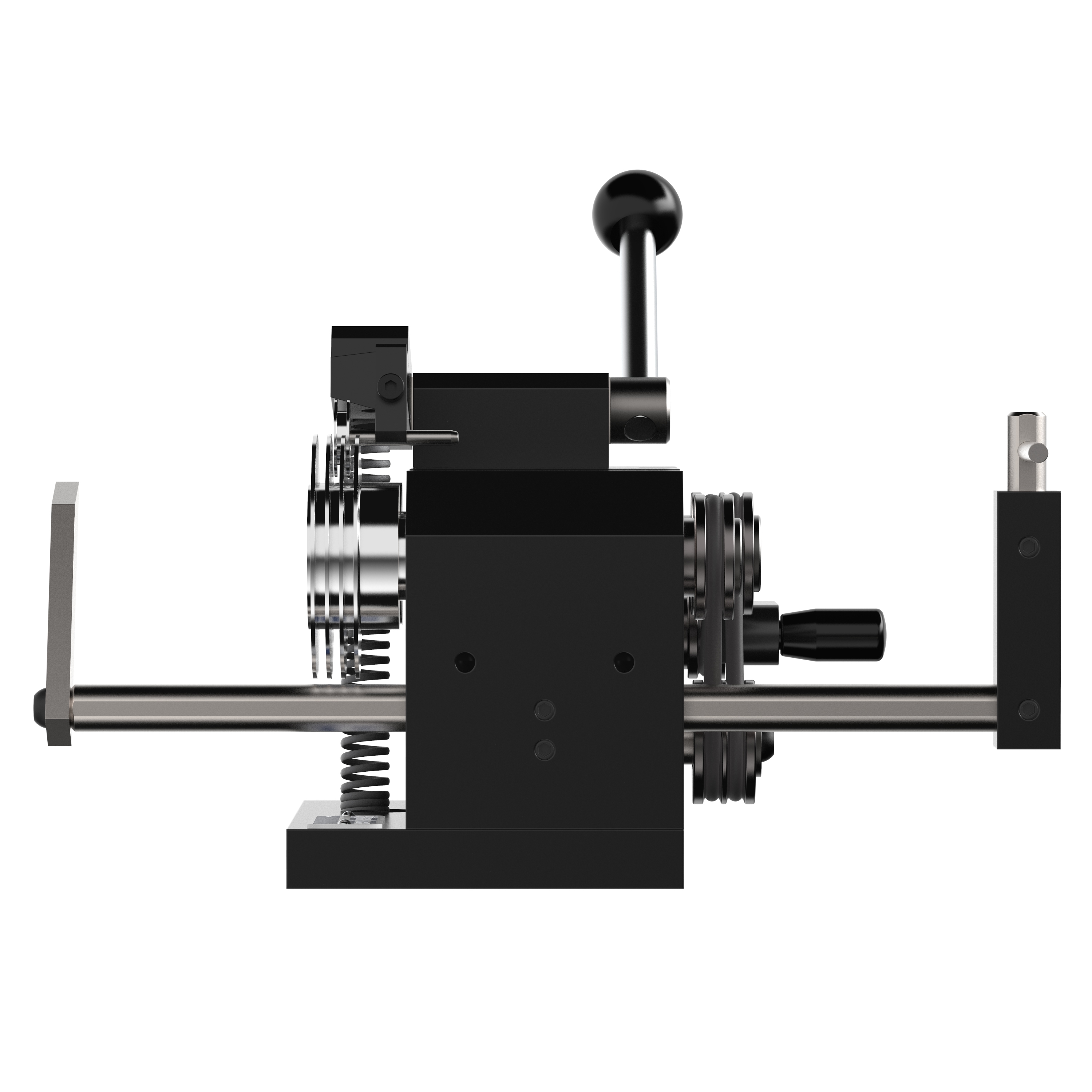 Stempelrundschleifgerät von rechts
