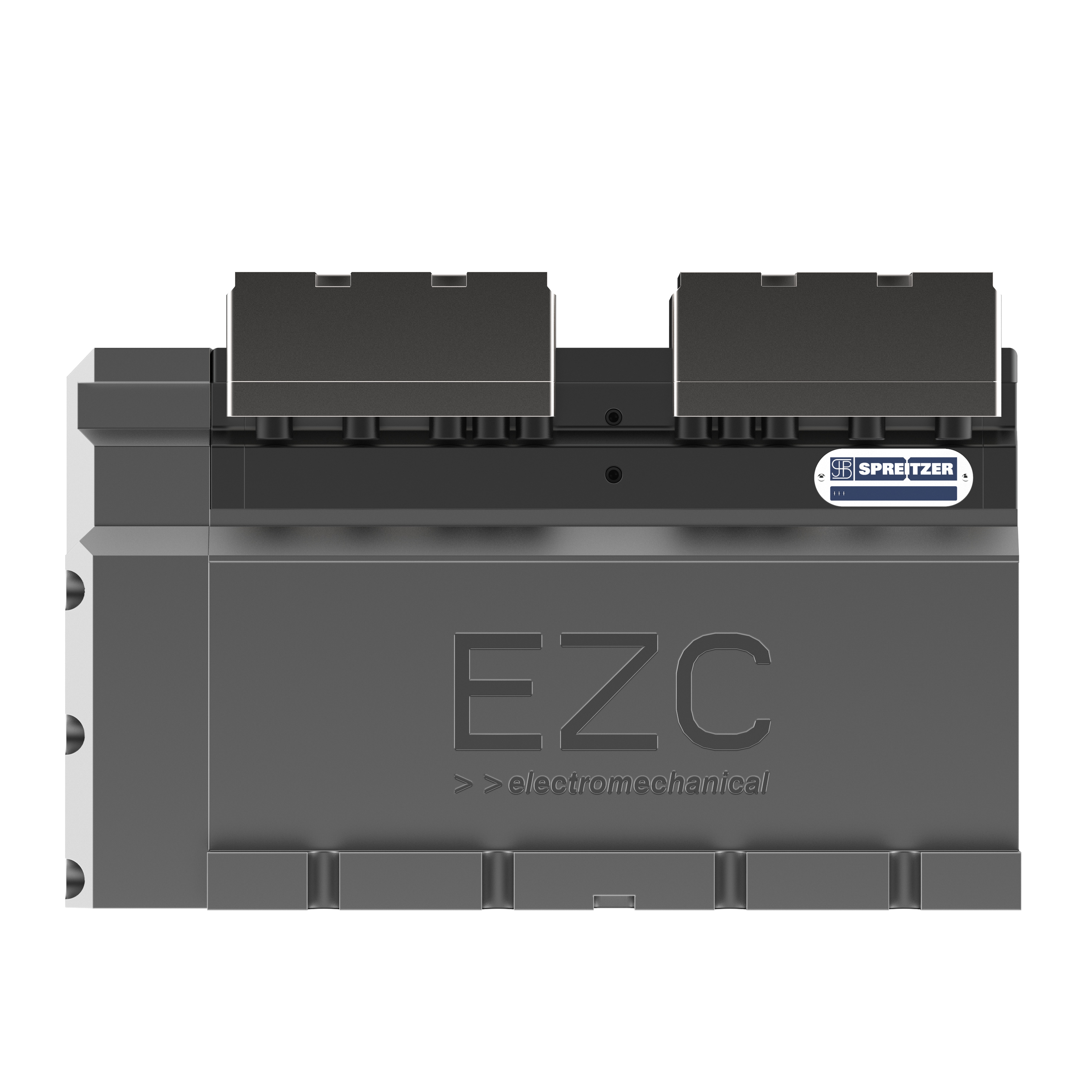 Elektromechanischer Zentrischspanner EZC 280-100 Vorderansicht