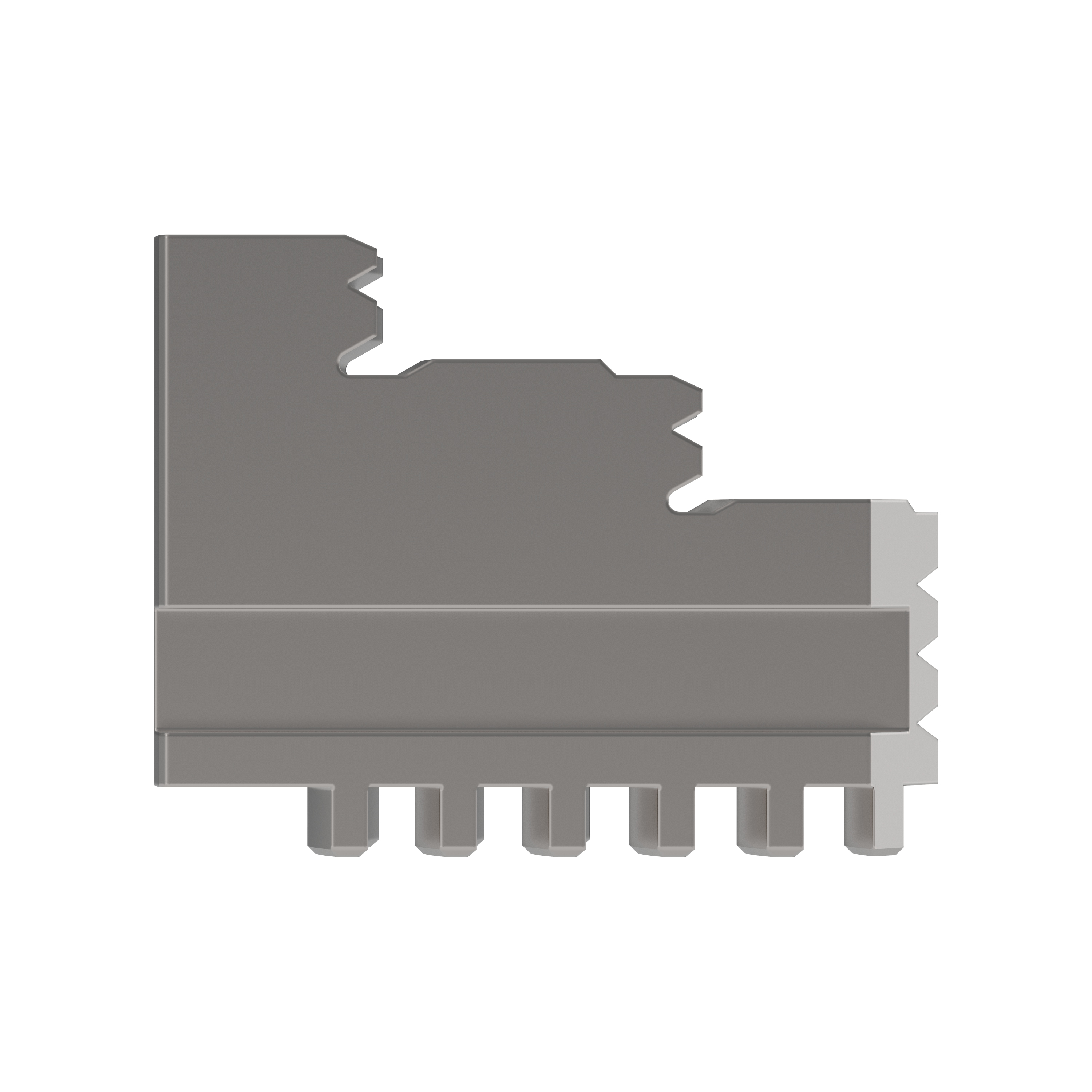 Gestufte Spannbacke Nr. B900500615 von links