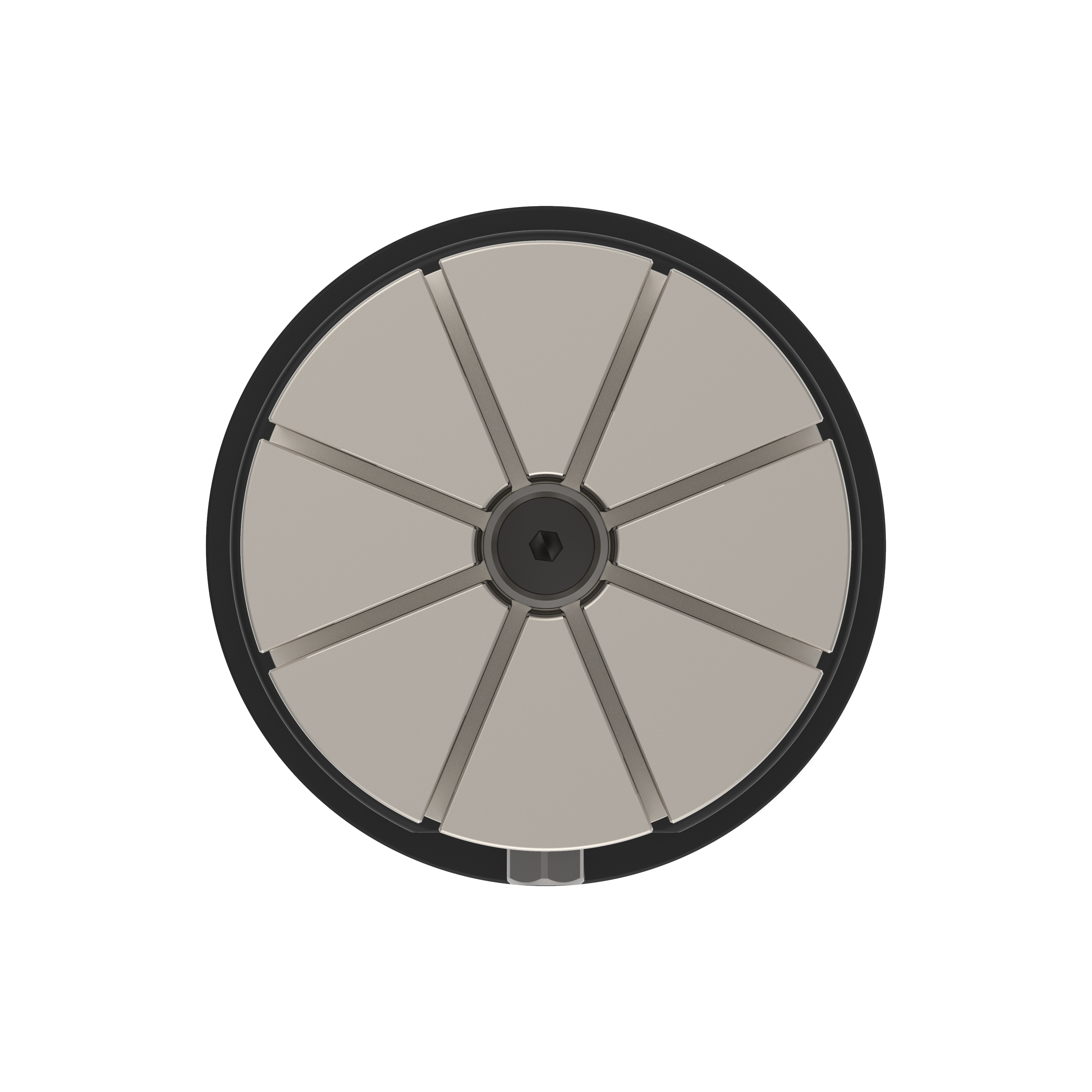 Mechanisches Handspannfutter MK Nr. B900501185 von oben