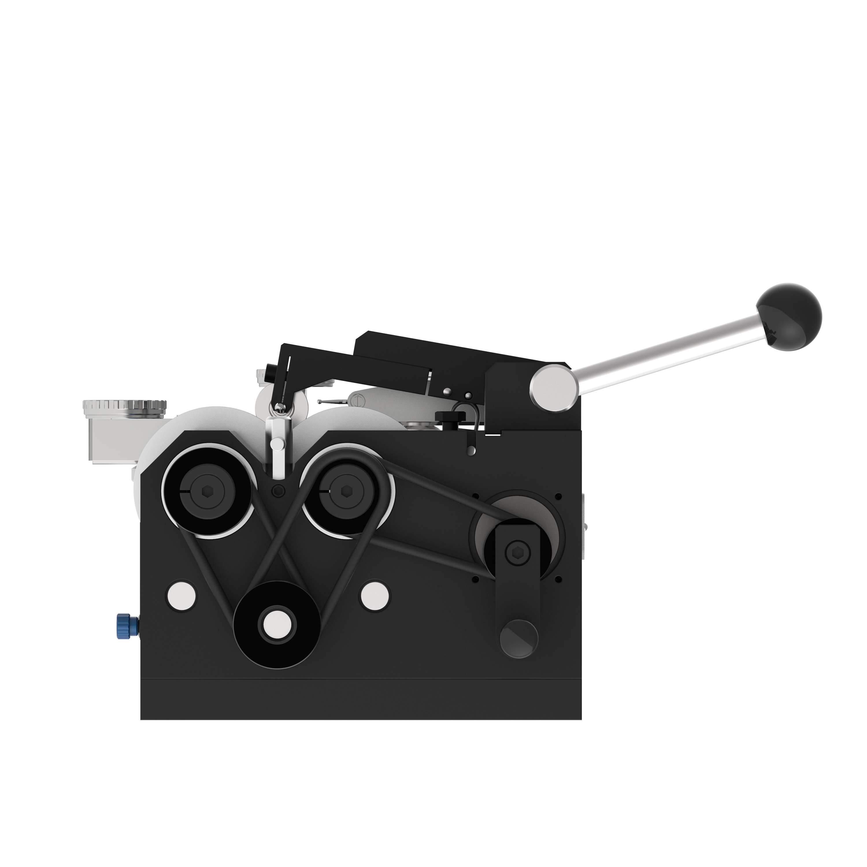 Rundlaufprüfgerät RPG 0825 Rückansicht