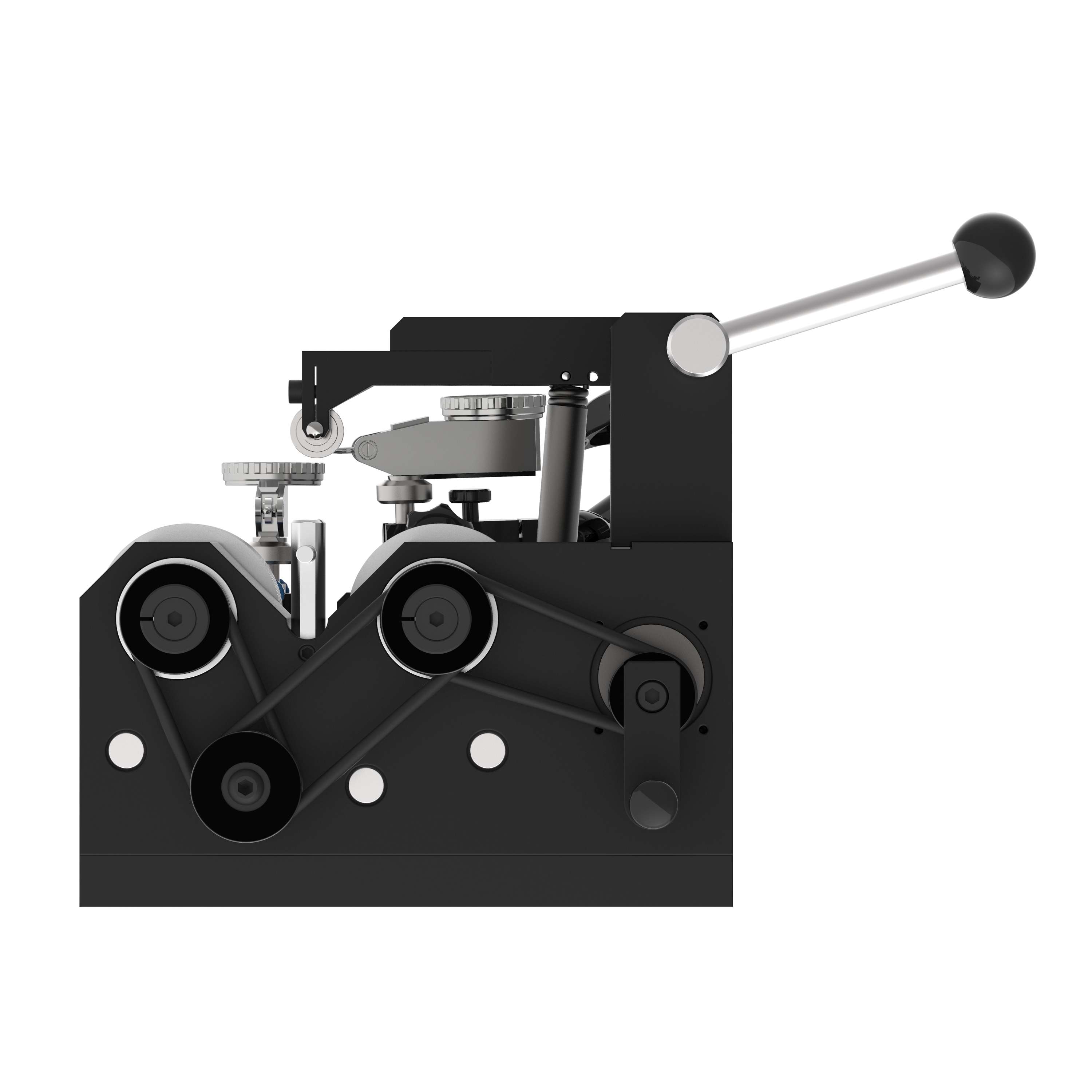 Rundlaufprüfgerät RPG 35100 Rückansicht