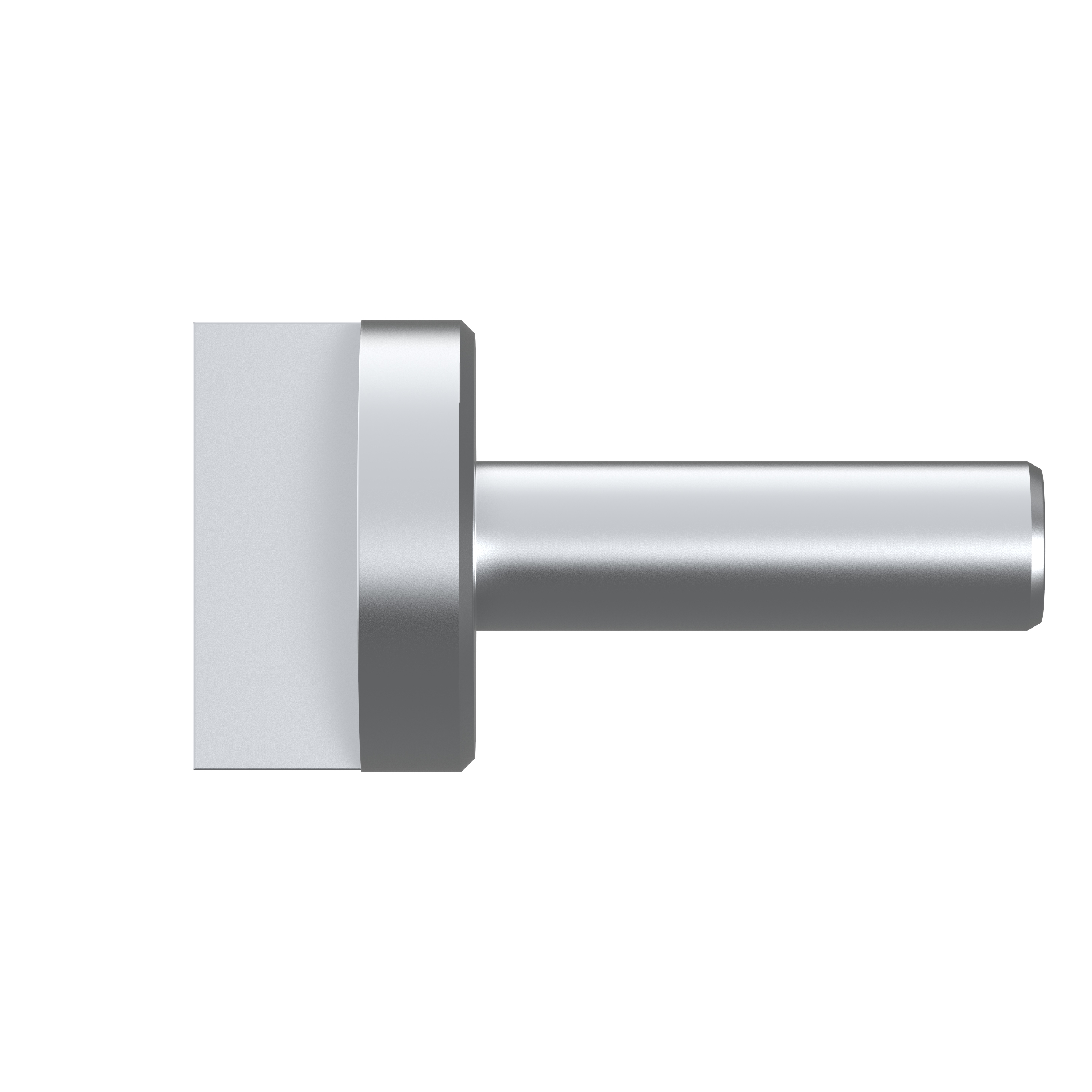 ALUMESS.junior Auflagebolzen X-Anschlag von oben