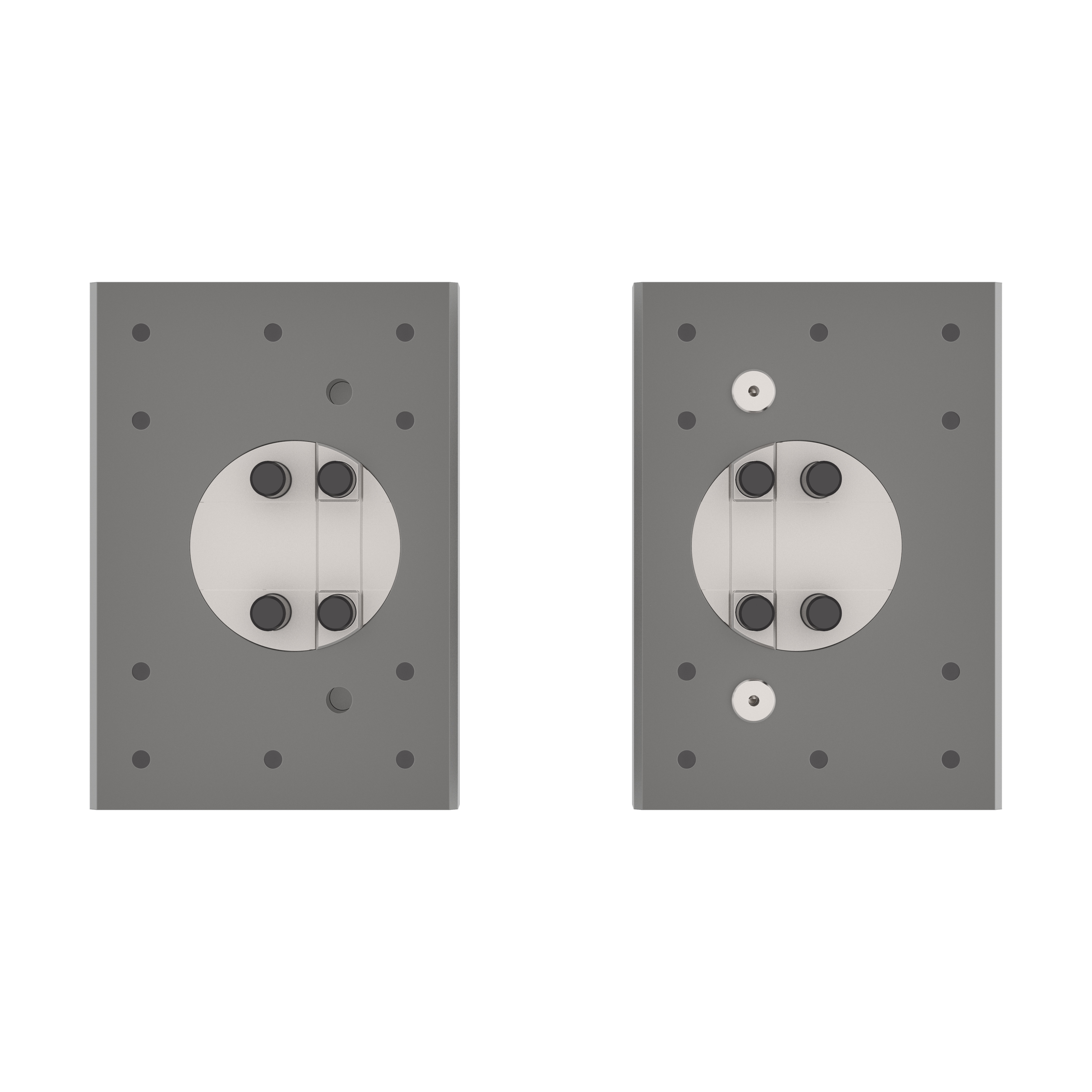 Pendelbacken mit Gripeinsätzen Nr. B209800540 von unten