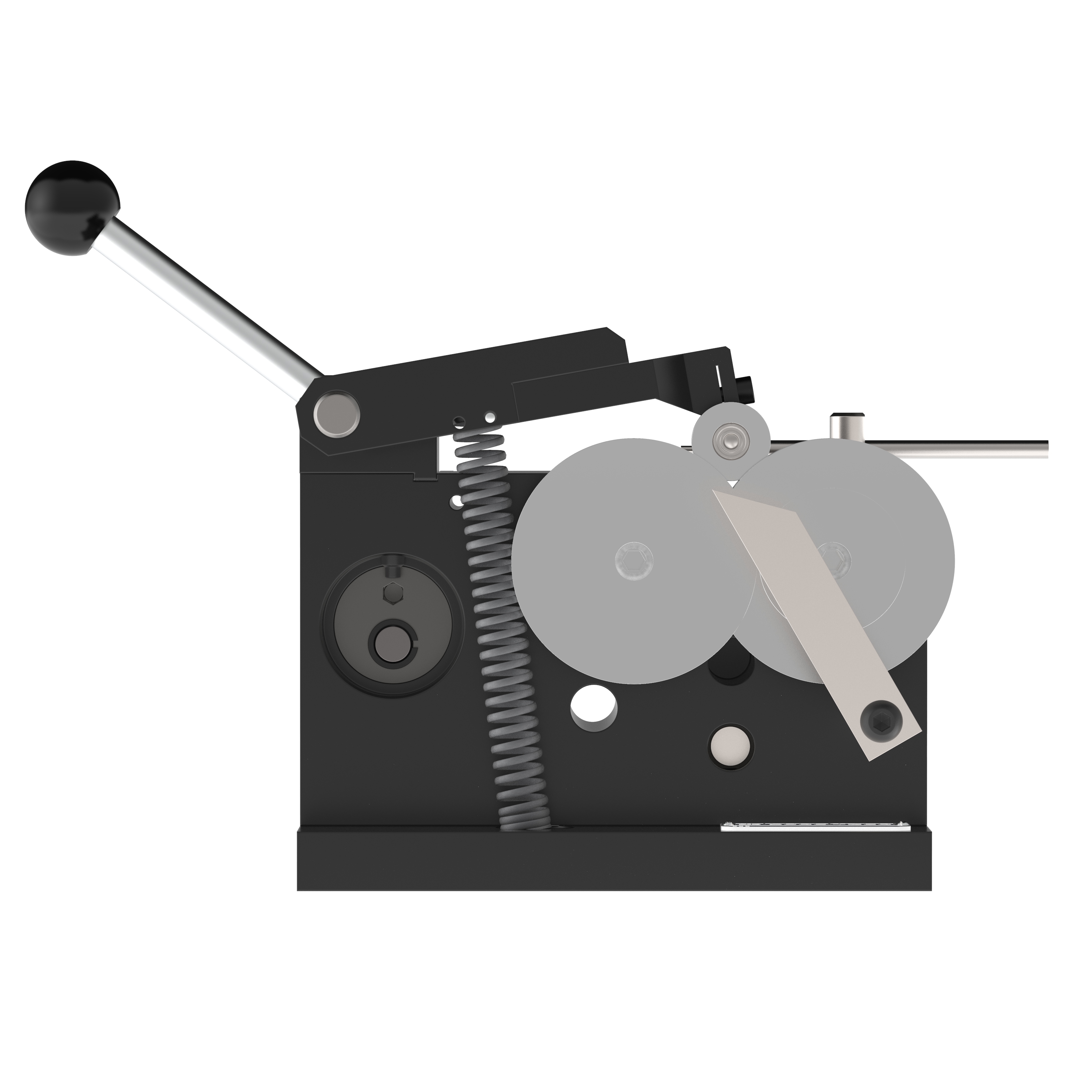 Stempelrundschleifgerät Vorderansicht