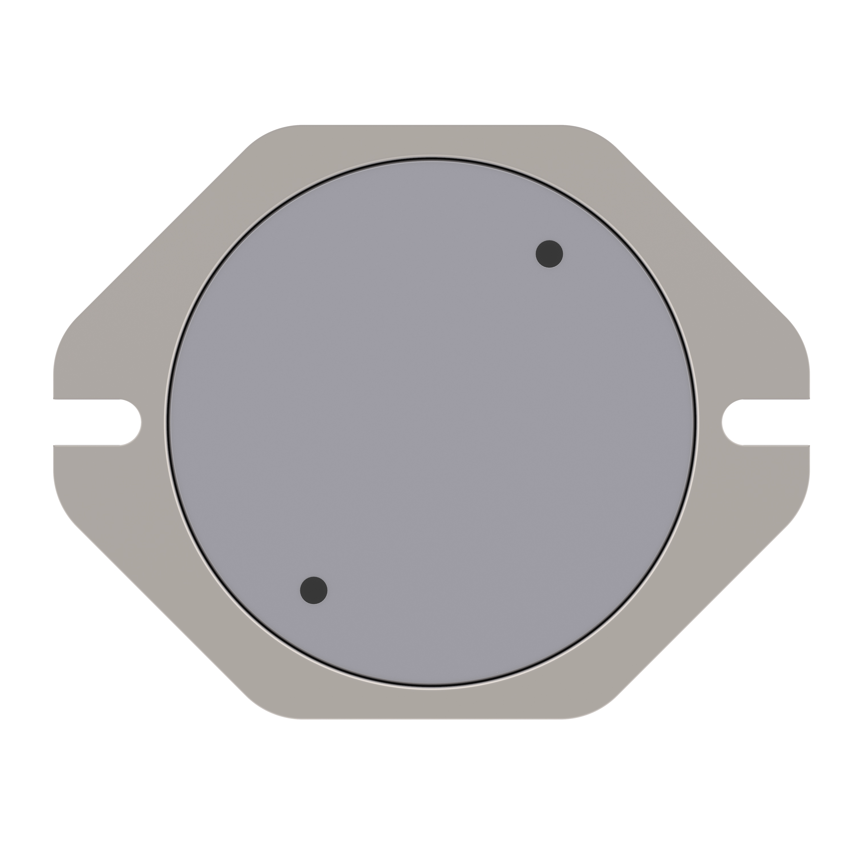 Drehplatte für Winkelfuß von unten