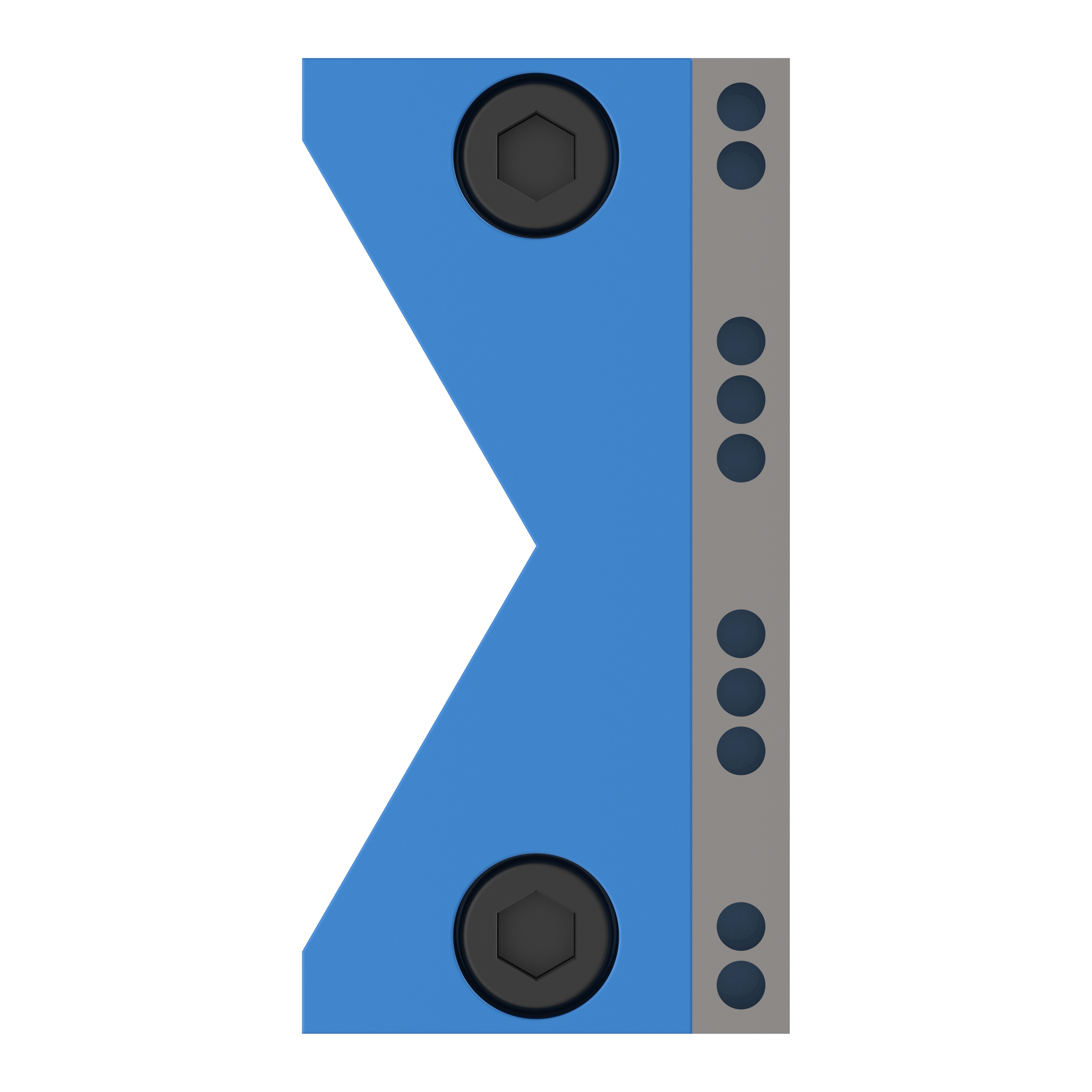 Festblock mit 120° Prisma von oben