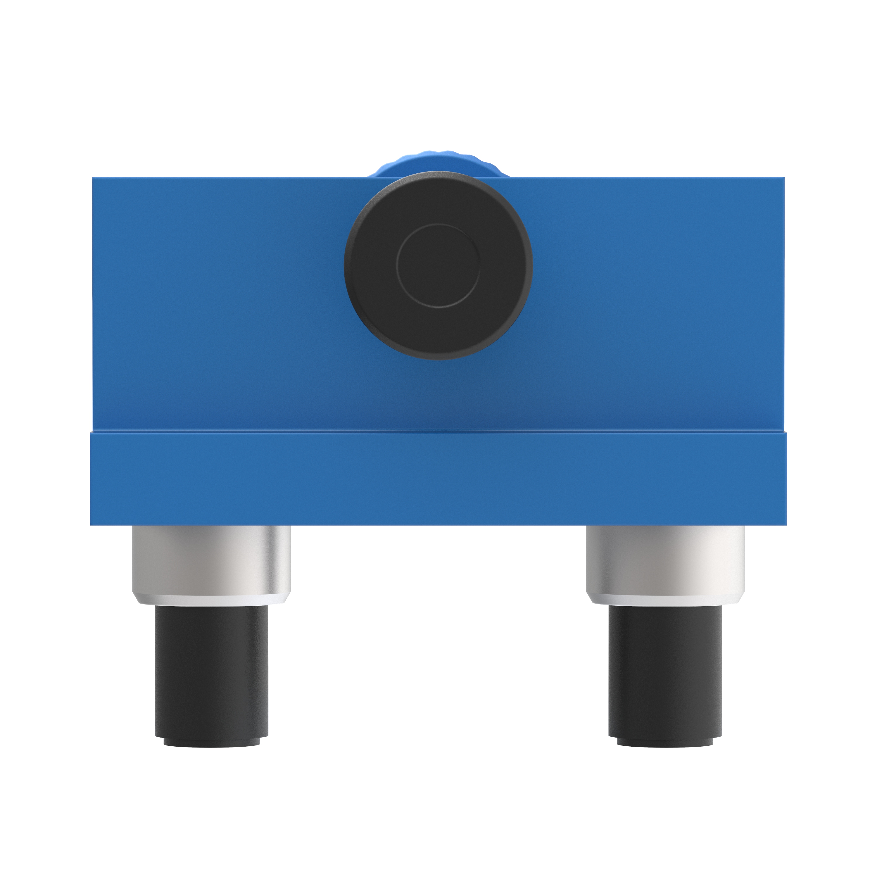 ALUMESS.maxx Spannblock für Basisplatte und Aufnahmeplatte von links