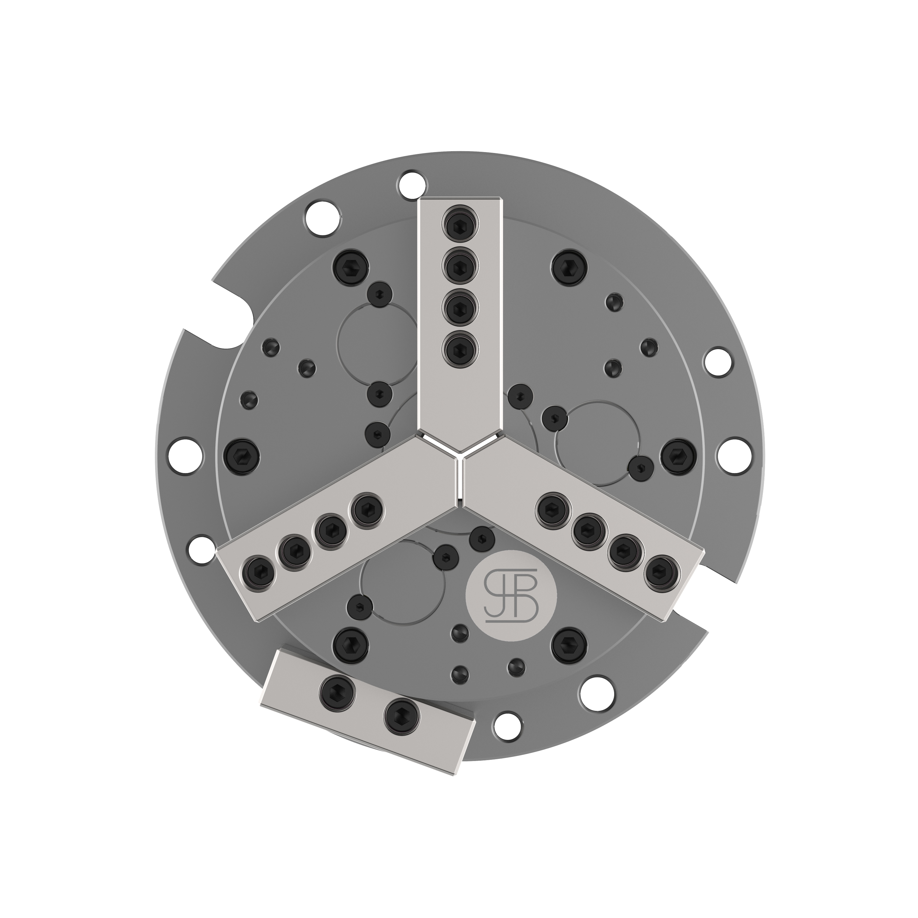 Dreibackenfutter DBF-PQ 152 von oben