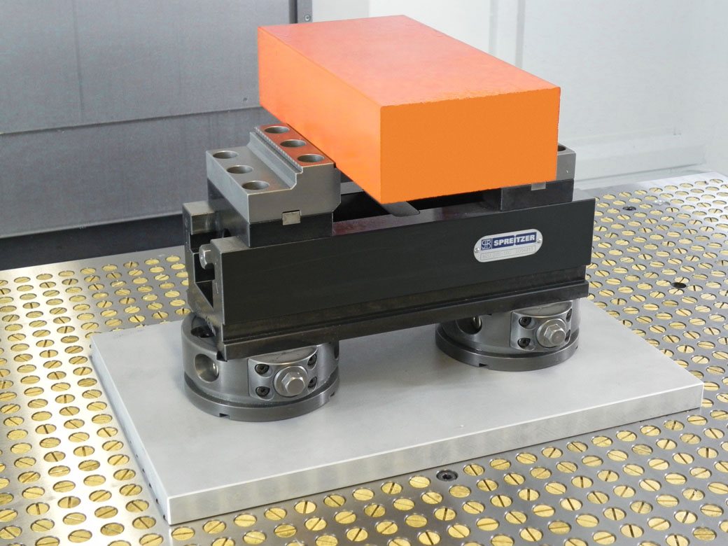 Aufbaubeispiel Nullpunktspannsystem ZPS