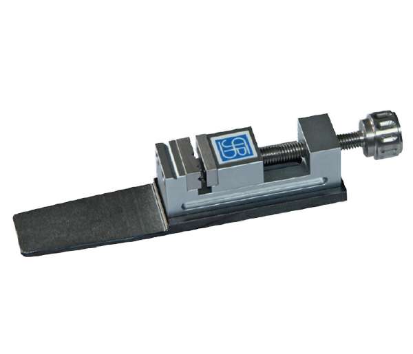 ALUMESS.optic Mini-Präzisionsschraubstock MP auf Steckadapter