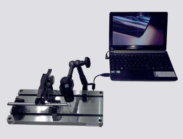 Rundlaufprüfgerät RPGP 350 mit USB Kamera