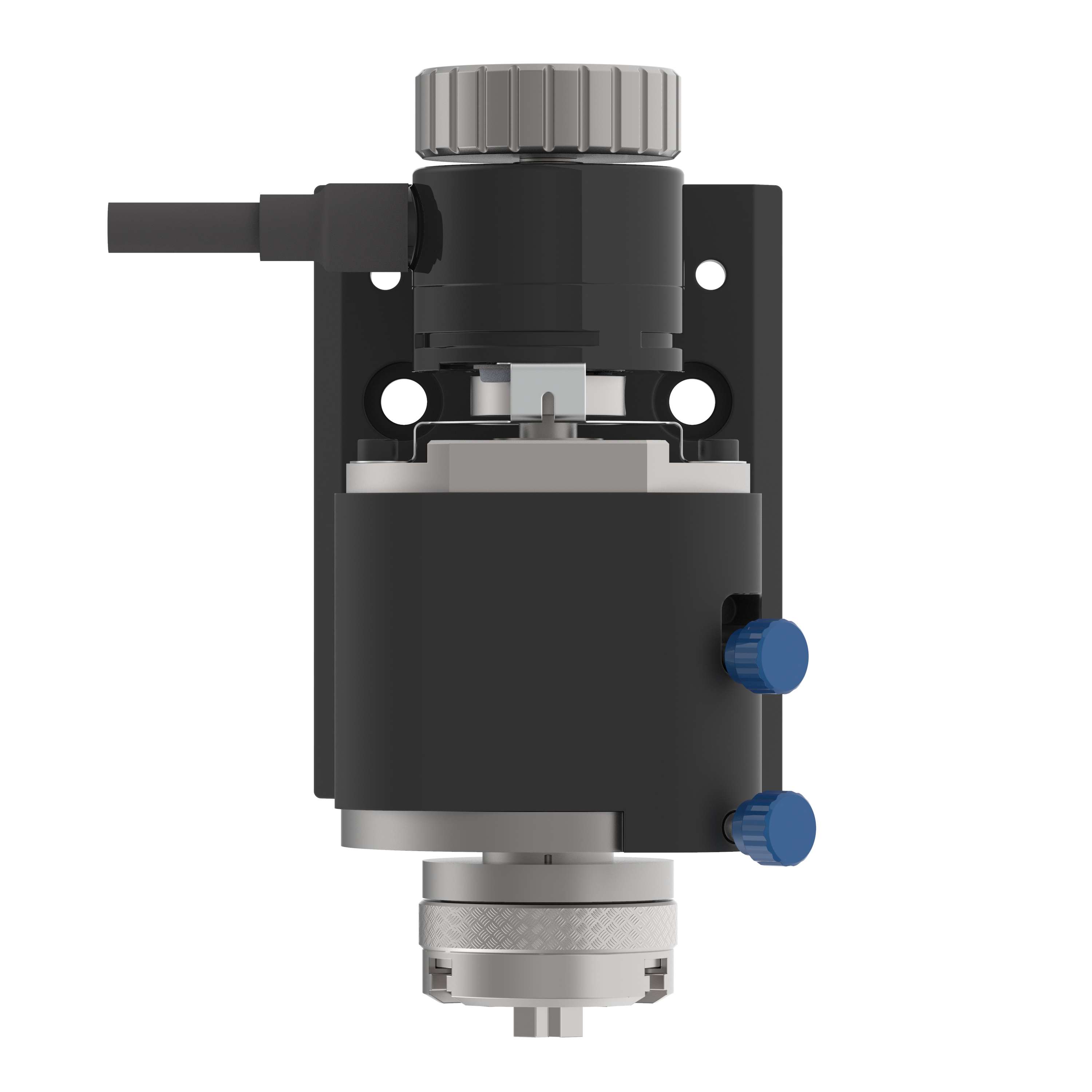 Elektroantrieb für die Präzisions-Dreheinheiten PDE / PDE micro von oben