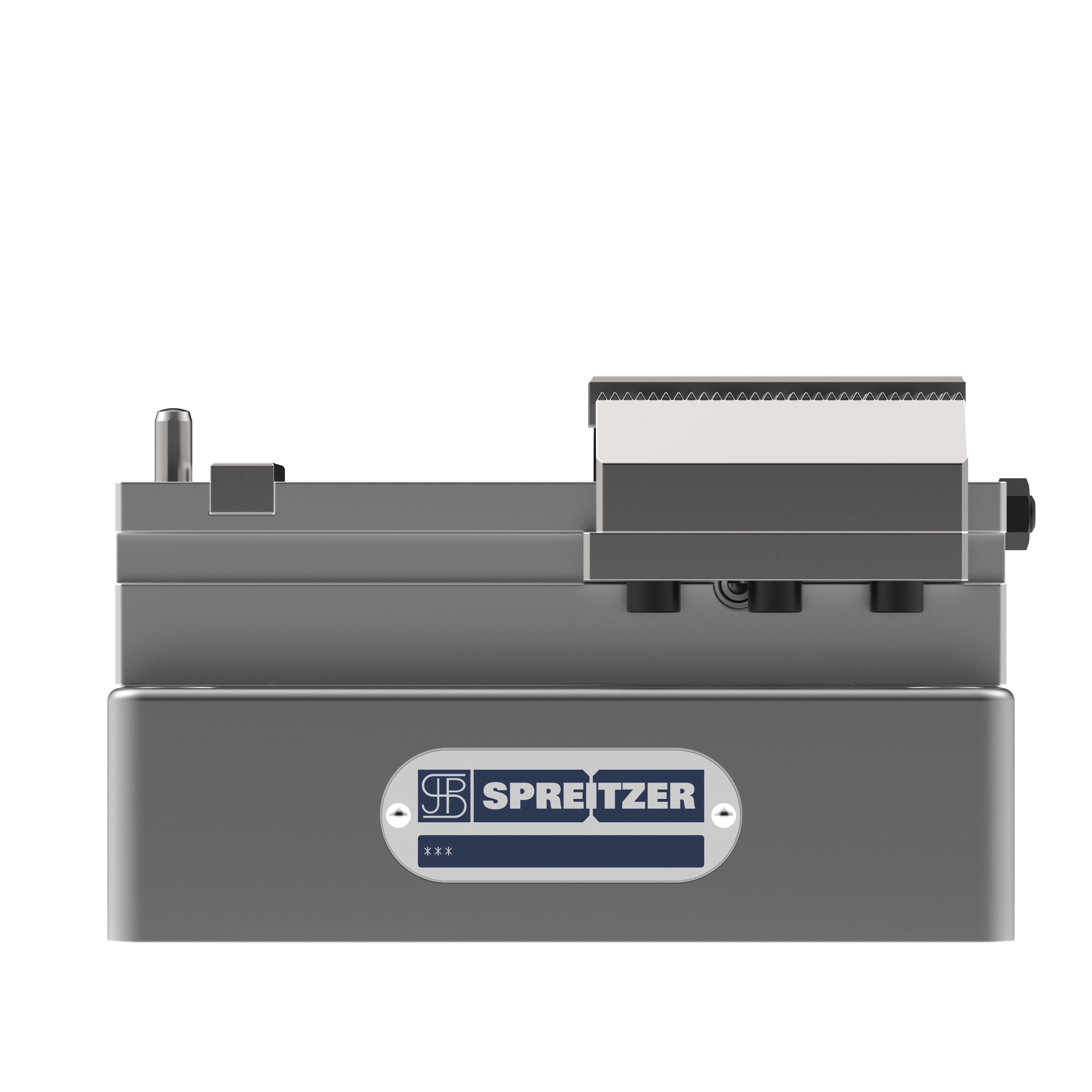 Pneumatischer Kompaktspanner PS 140-60 Vorderansicht