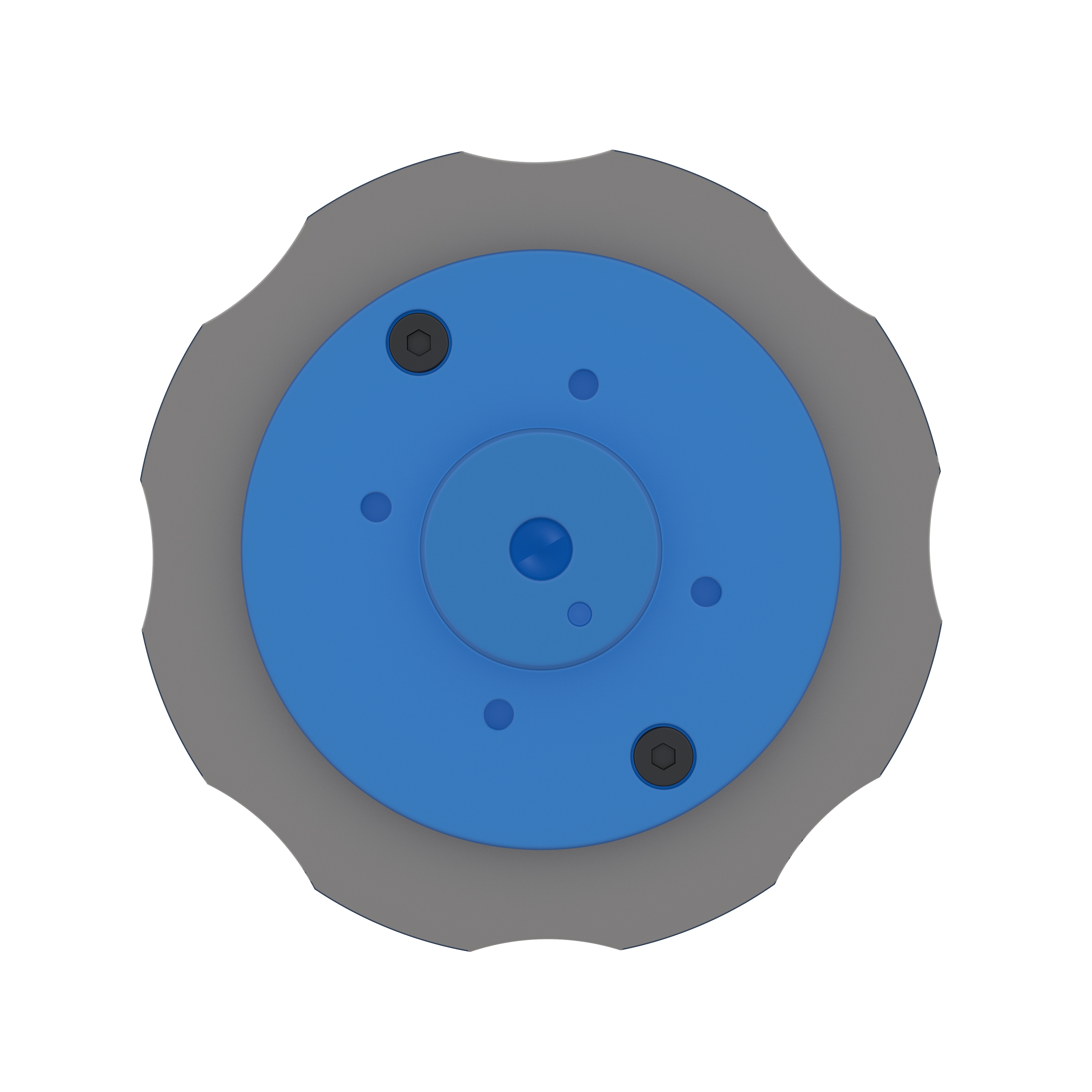 ALUMESS.basic Spannfutter 125 AL von unten