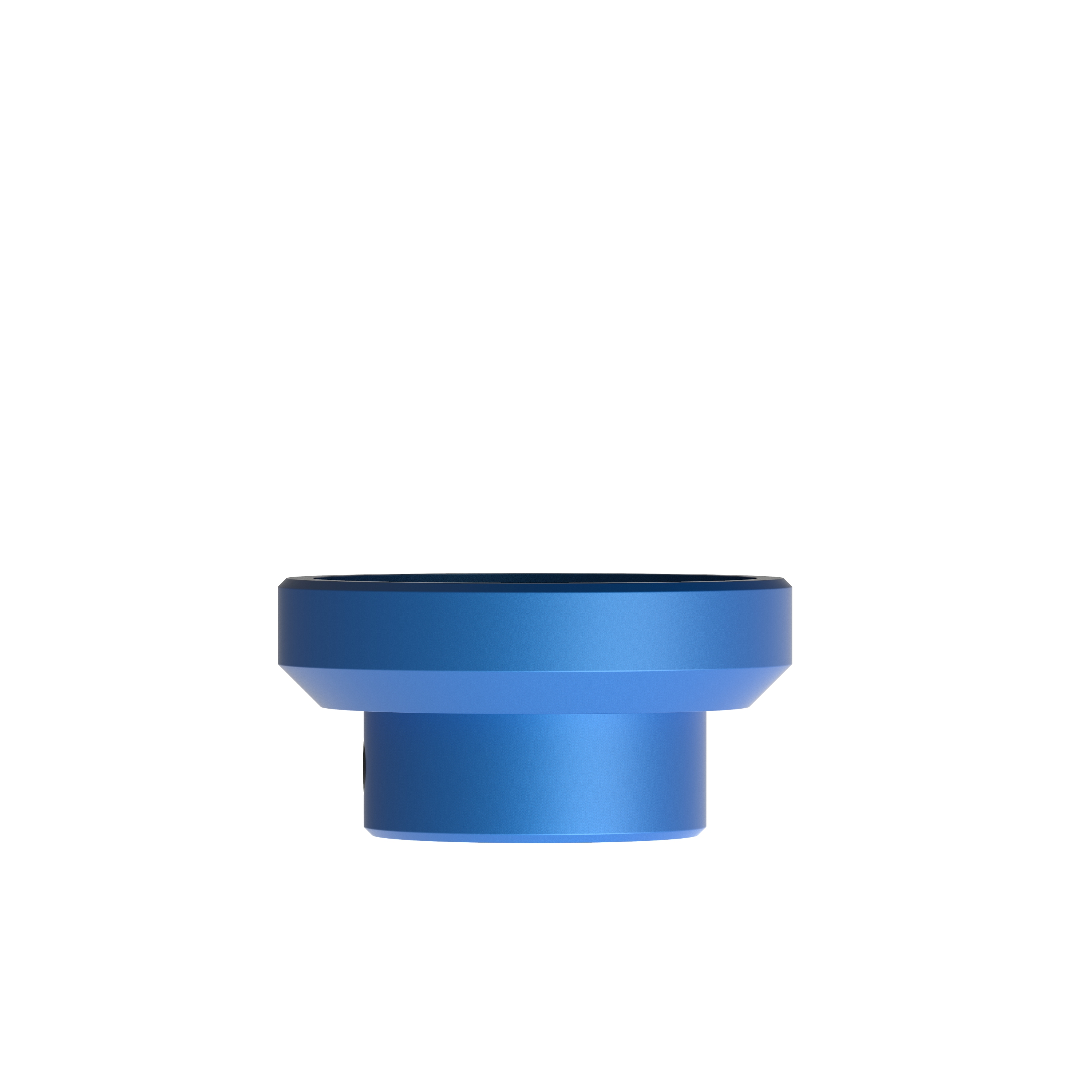 ALUMESS.basic Knetharzaufnahme Ø60 mm von rechts