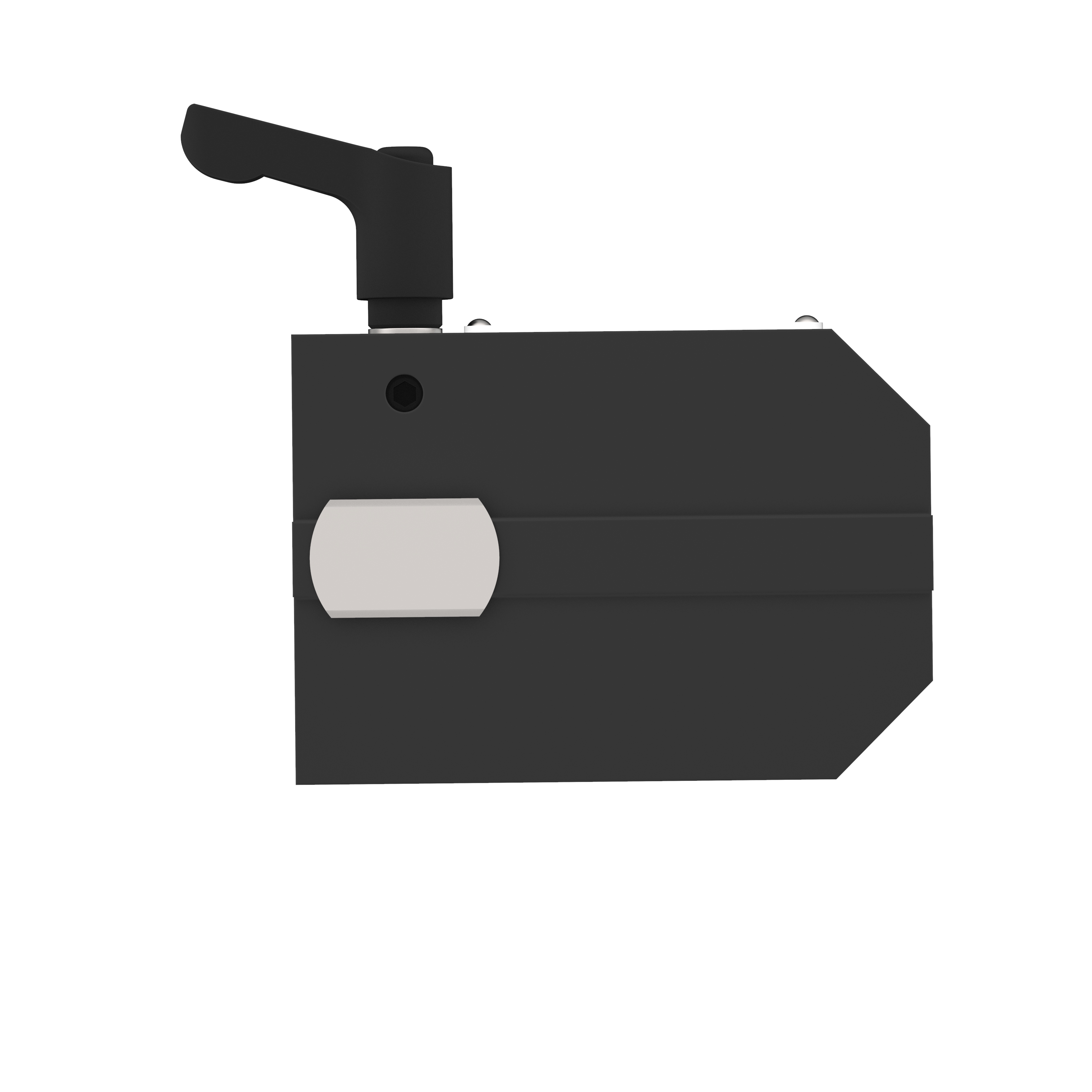 ALUMESS.basic Festblock für T-Nutenplatte von unten