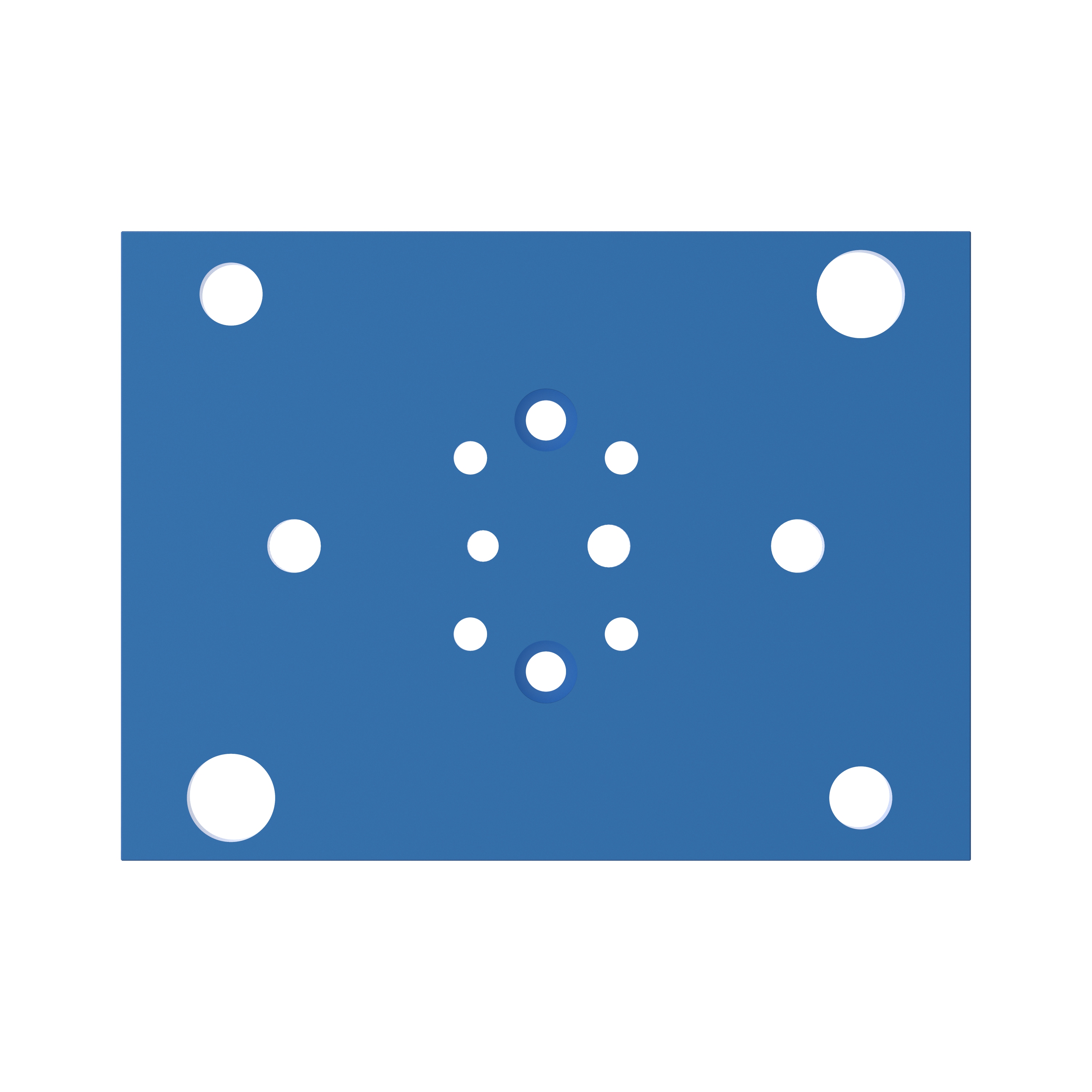 ALUMESS.maxx Grundplatte 135 x 100 x 12 mm