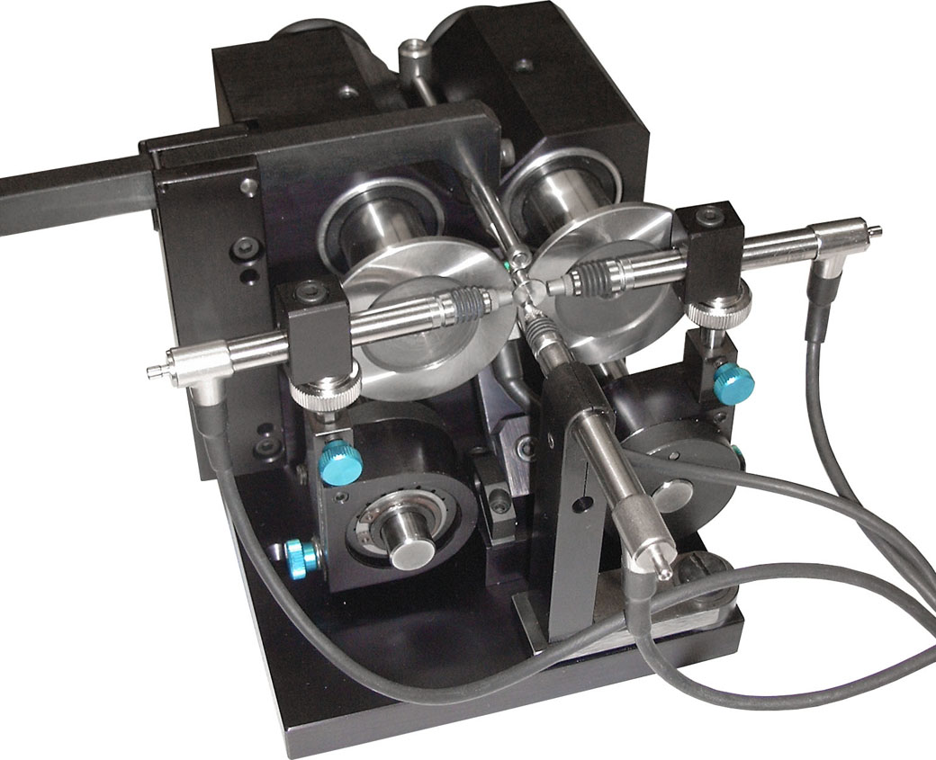 Rundlaufprüfgerät RPG AL mit elektronischen Längenmesstaster