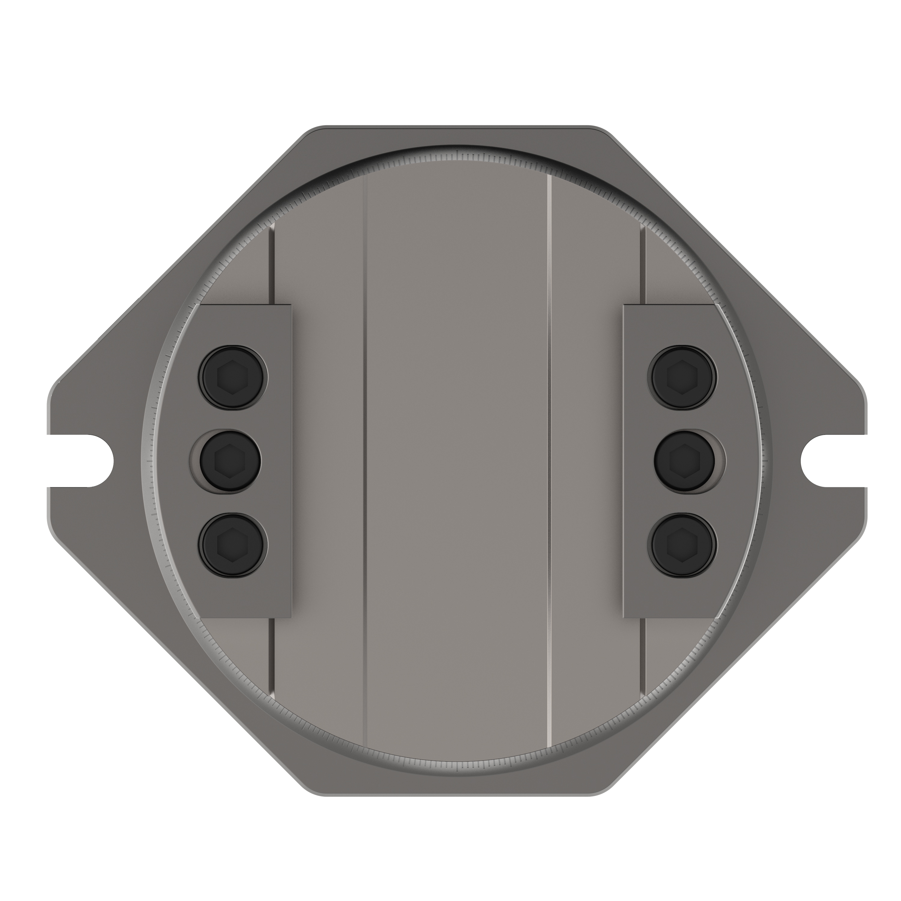 Drehplatte für Niederzugschraubstock EHS von oben