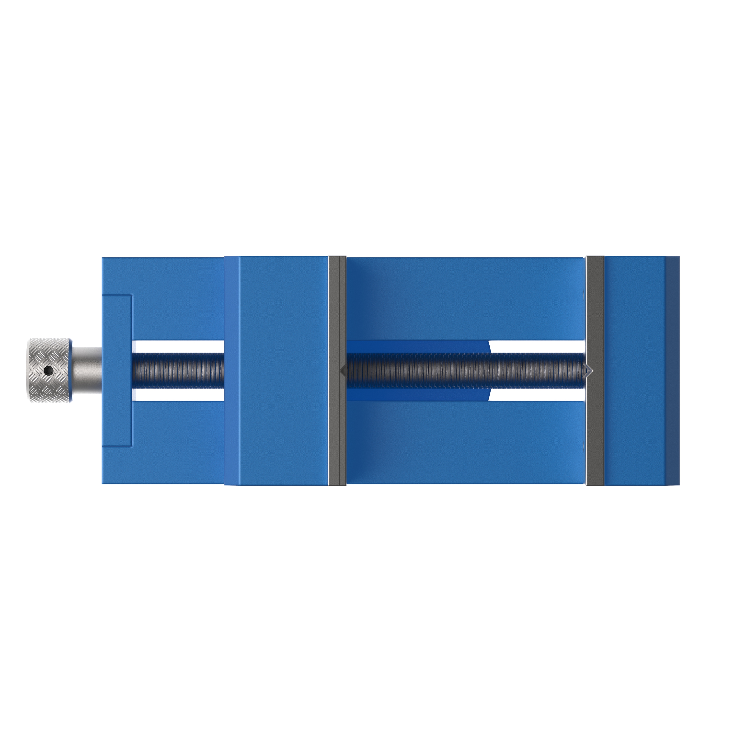 ALUMESS.basic Spindelschraubstock SP 75 AL von oben