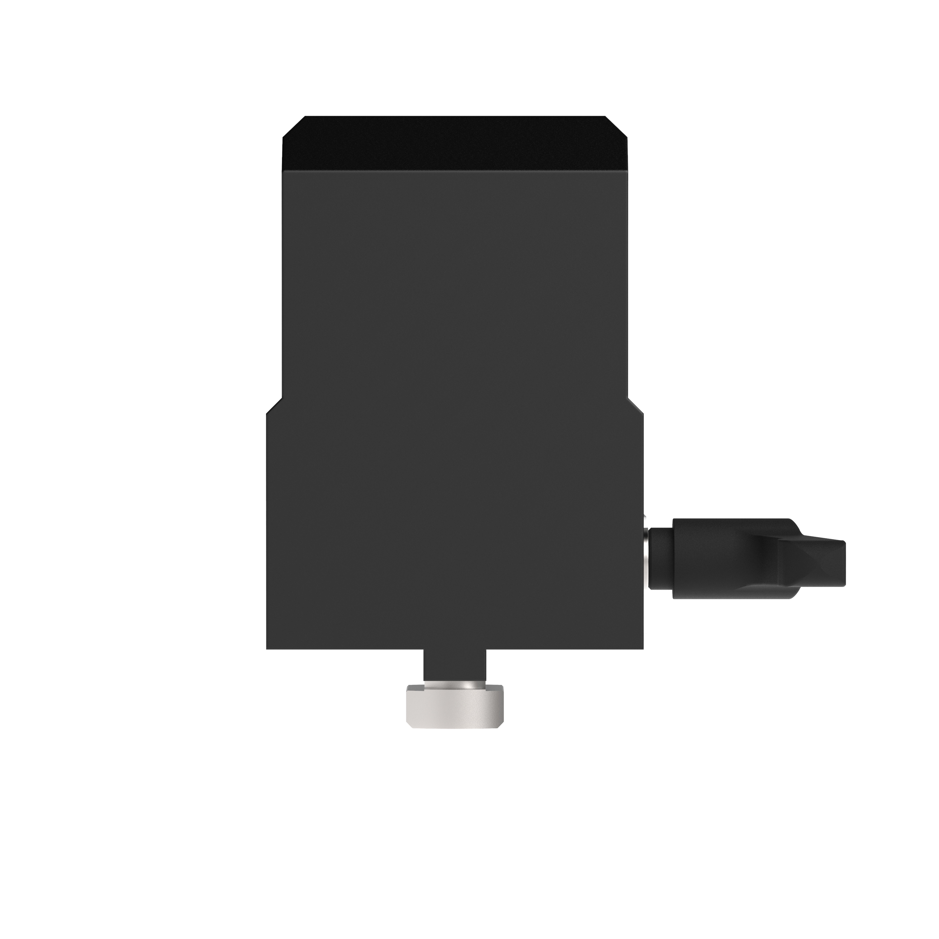 ALUMESS.basic Festblock für T-Nutenplatte von links