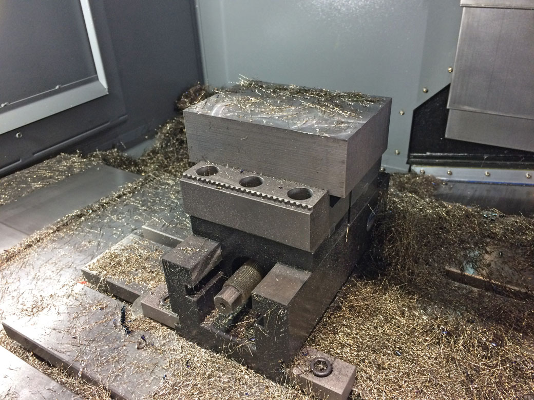 Mechanischer Zentrischspanner MZU 240-125 mit Grip-Wendebacken