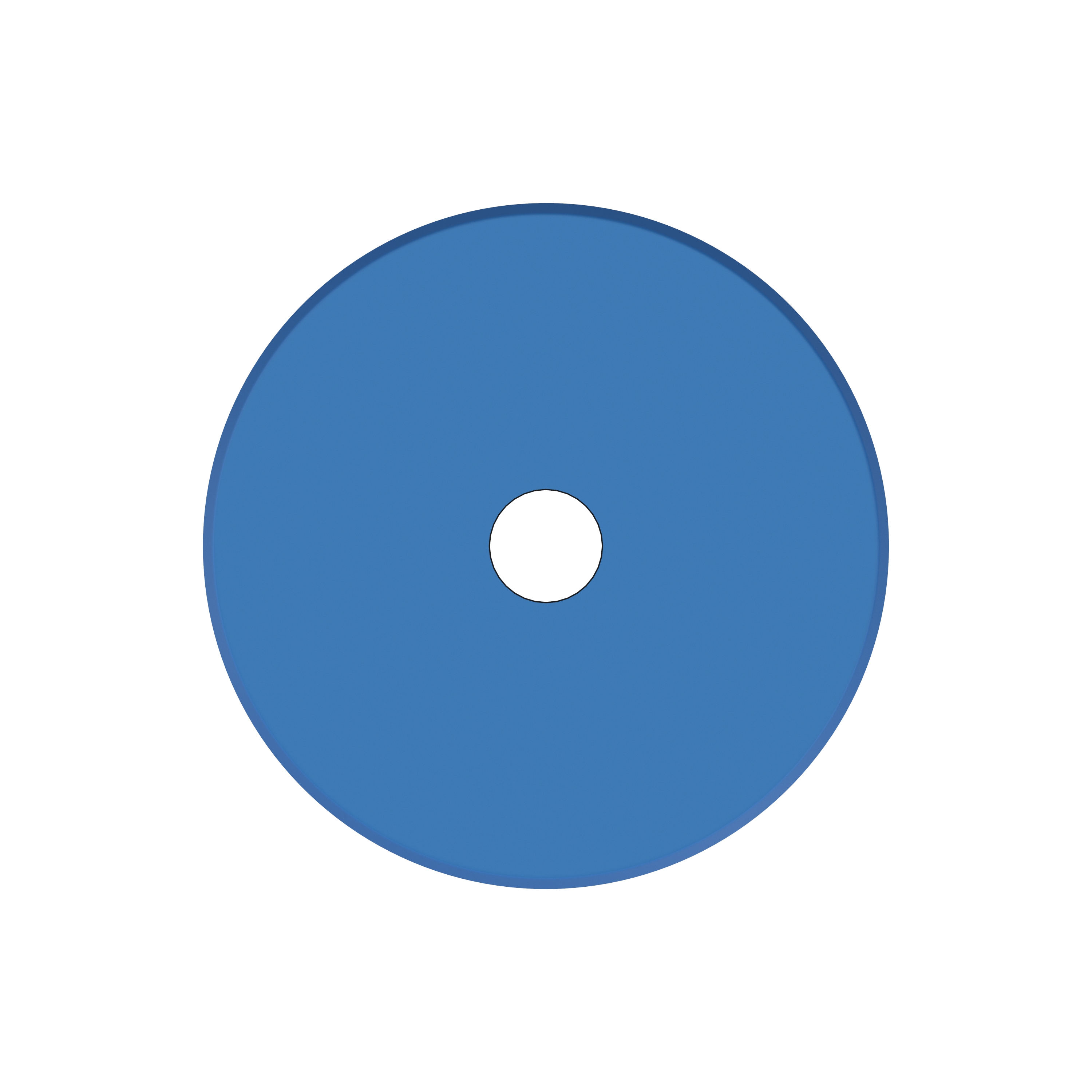 ALUMESS.junior/ALUMESS.maxx Knetharzaufnahme Ø30mm von unten