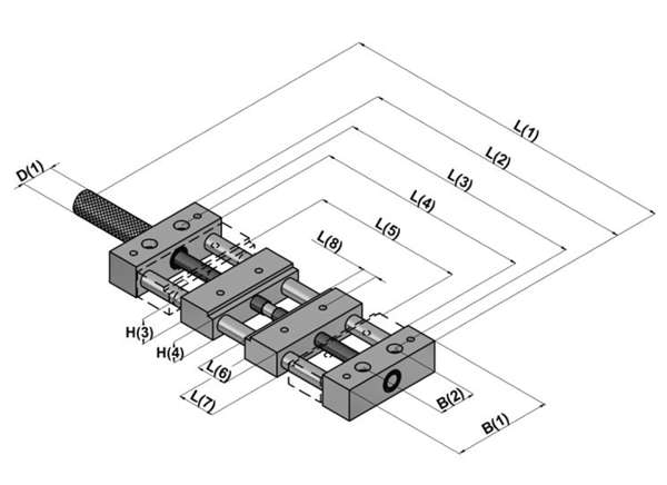 Planzeichnung mechanischer Zentrischspanner MZM